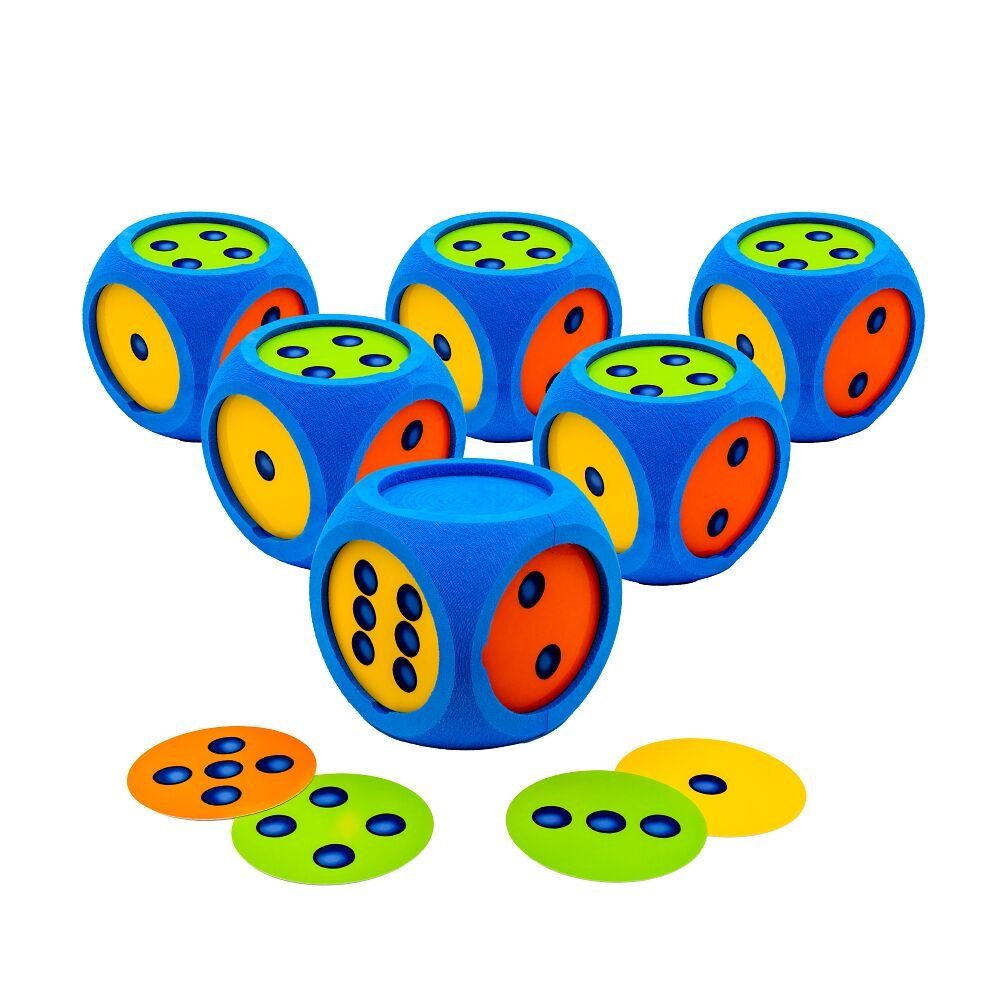 Spielesammlung Schaumstoffwürfel