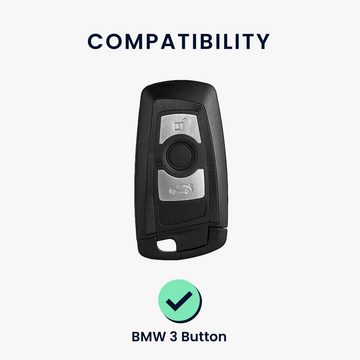 kwmobile Schlüsseltasche Autoschlüssel Hülle für BMW (1-tlg), Schlüsselhülle Schlüssel Case Cover