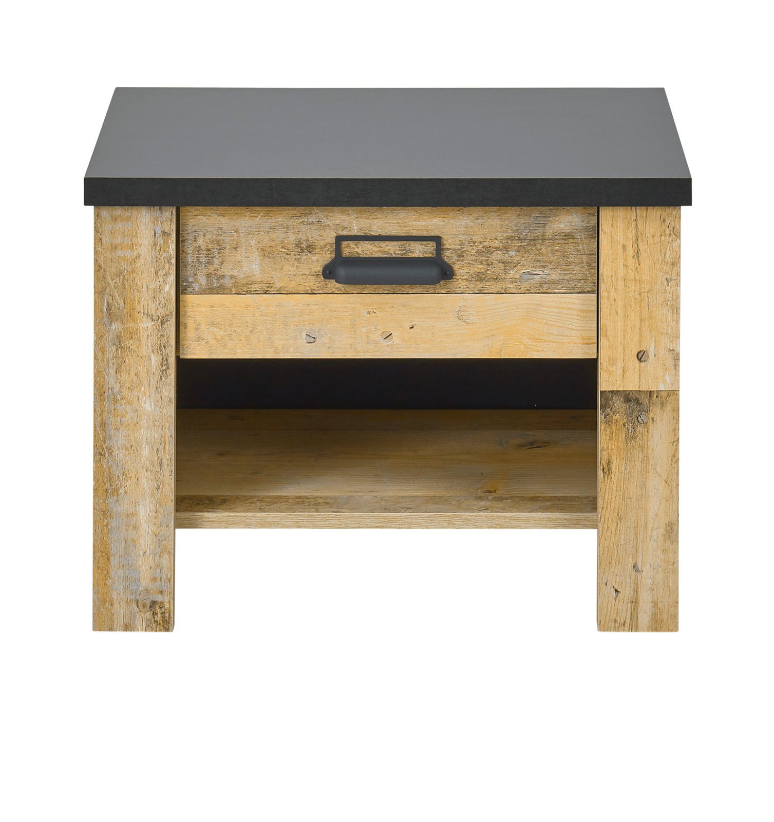 Furn.Design Schlafzimmer-Set Stove, x Wood, Soft-Close cm), 90 mit Used (in 200 2-St., 2-teilig