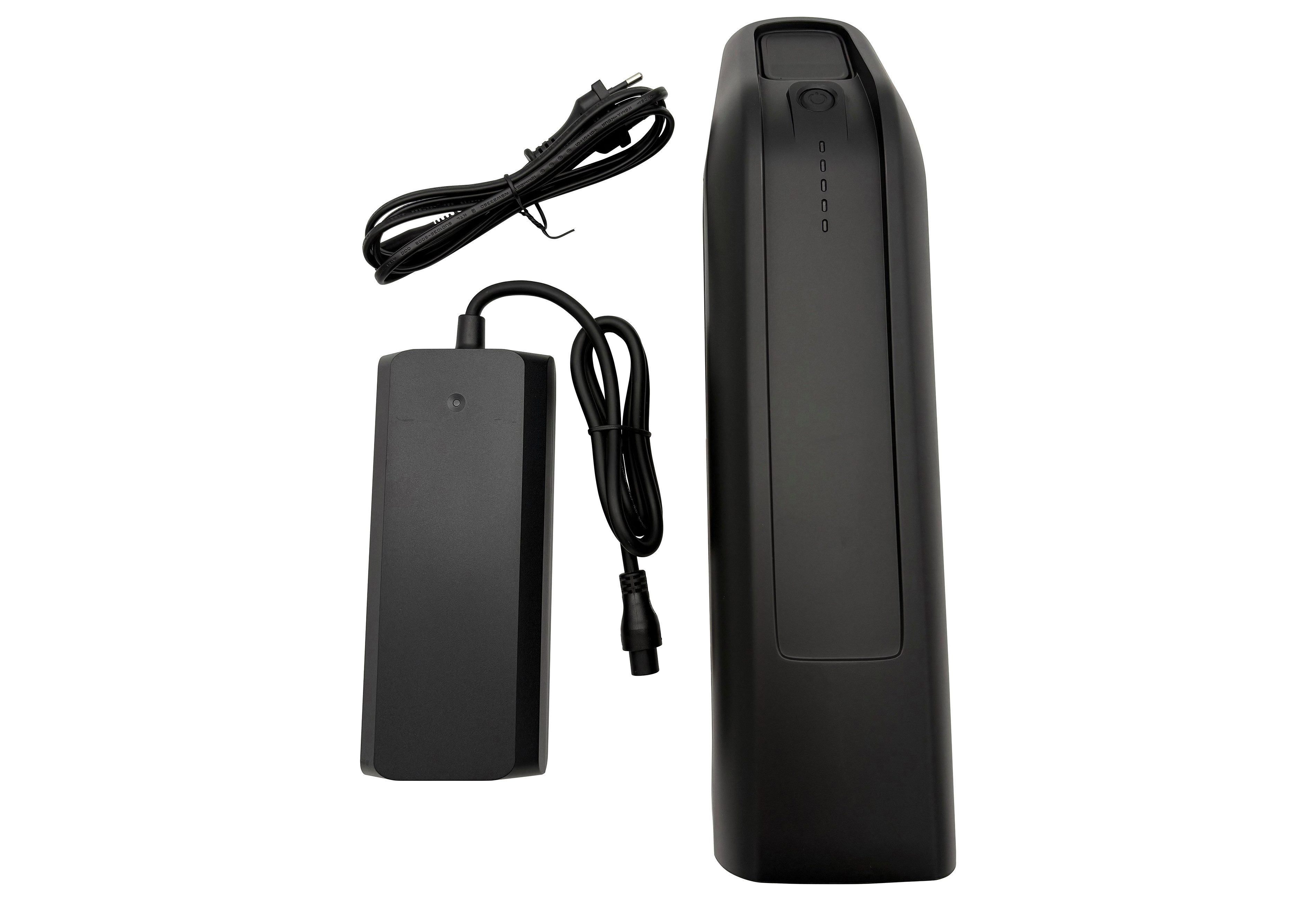 PowerSmart ZZ131304 E-Bike Akku für Prophete ATB Twentyniner mit 3A Ladegerät Li-ion 12800 mAh (48 V)