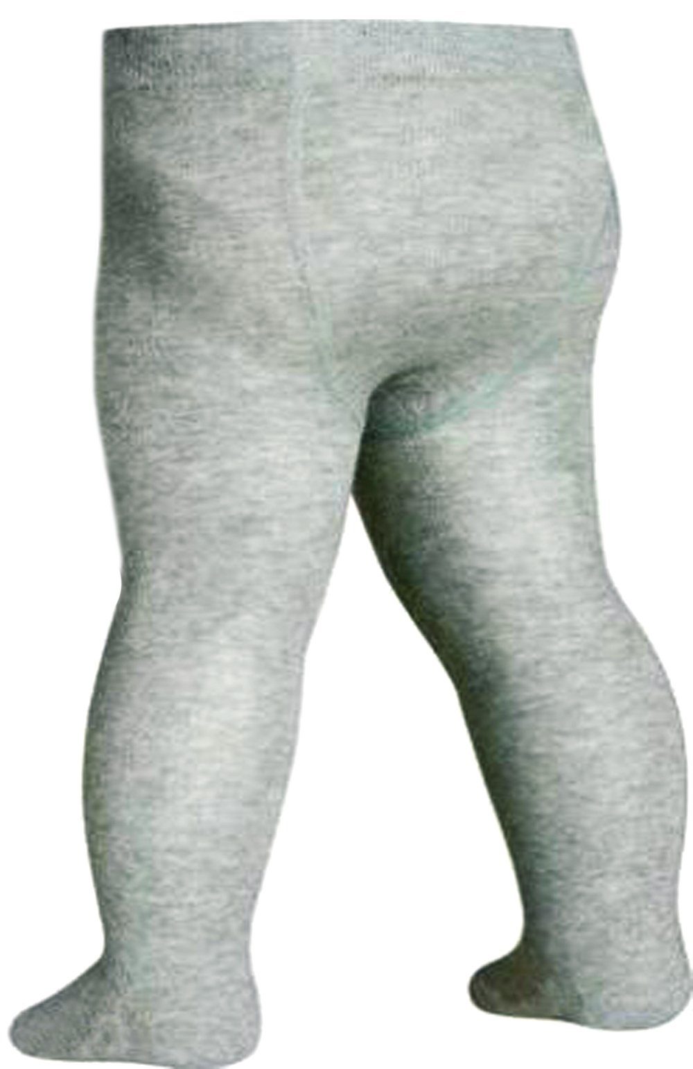 Thermostrumpfhose Warme Baby Strumpfhose aus Frottee Stoff für Kleinkinder in Grau
