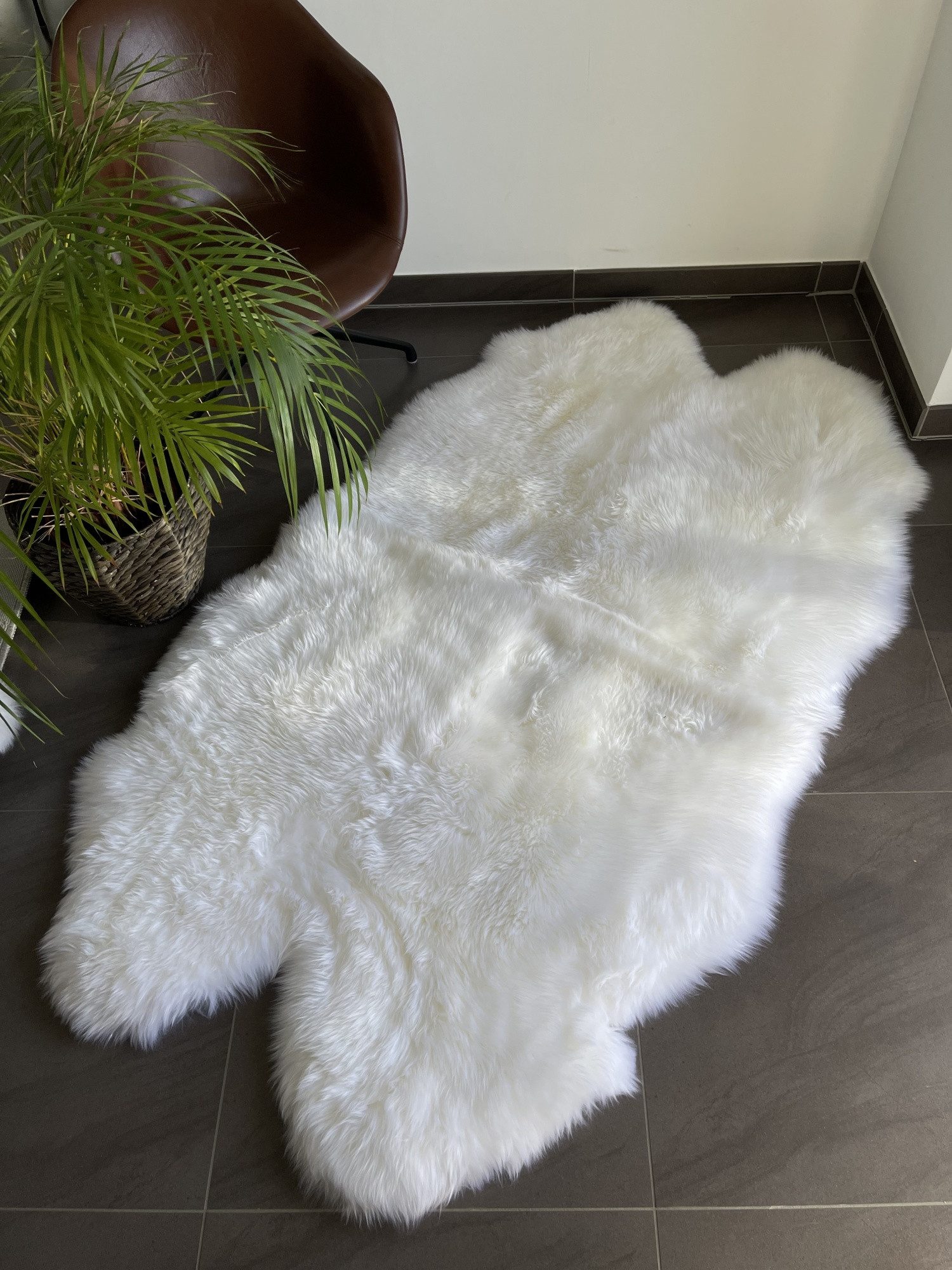 Kaiser Fellteppich Dekorationsfell 4er ca. 185 x 125 cm