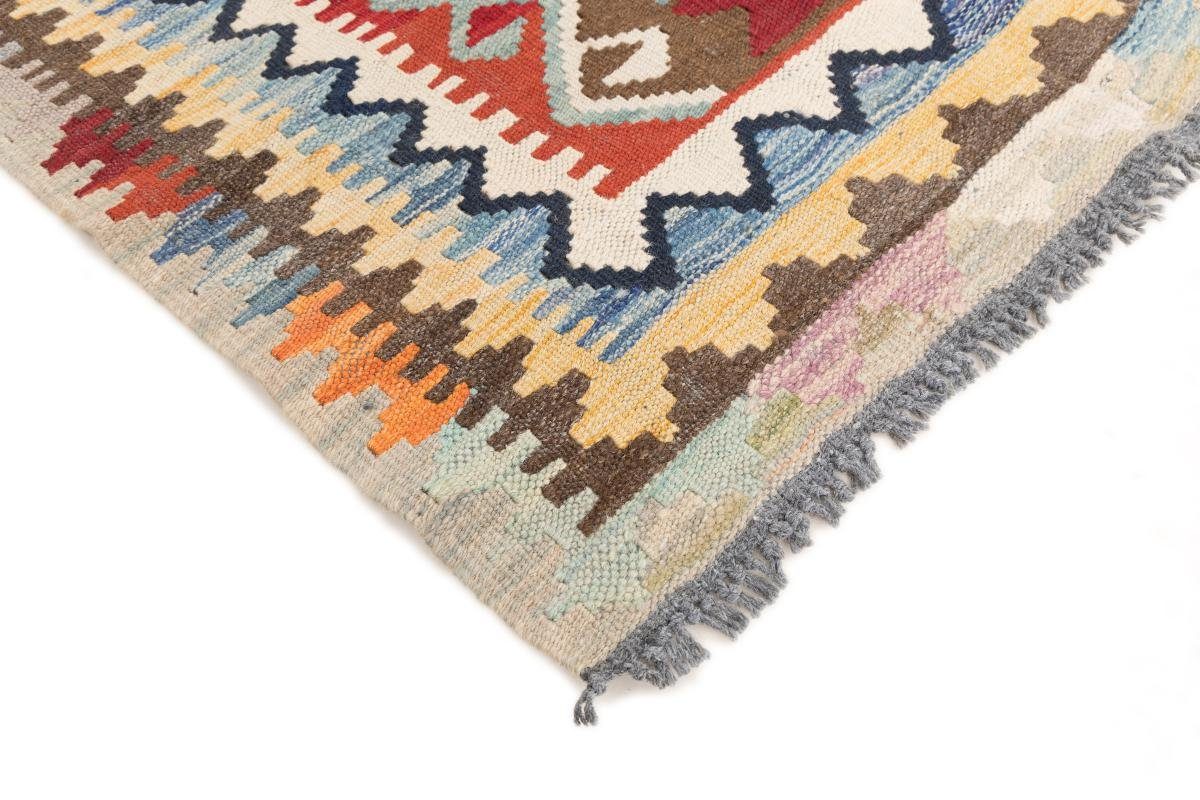 Orientteppich Kelim Afghan 85x130 Handgewebter 3 mm Höhe: rechteckig, Trading, Nain Orientteppich