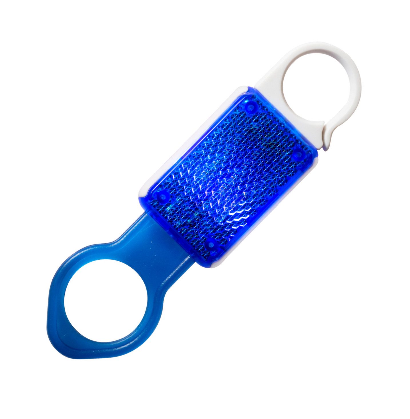 Best Offer Flaschenhalter Reflektierender Flaschenhalter mit LED-Leuchte und Karabinerhaken / Fa