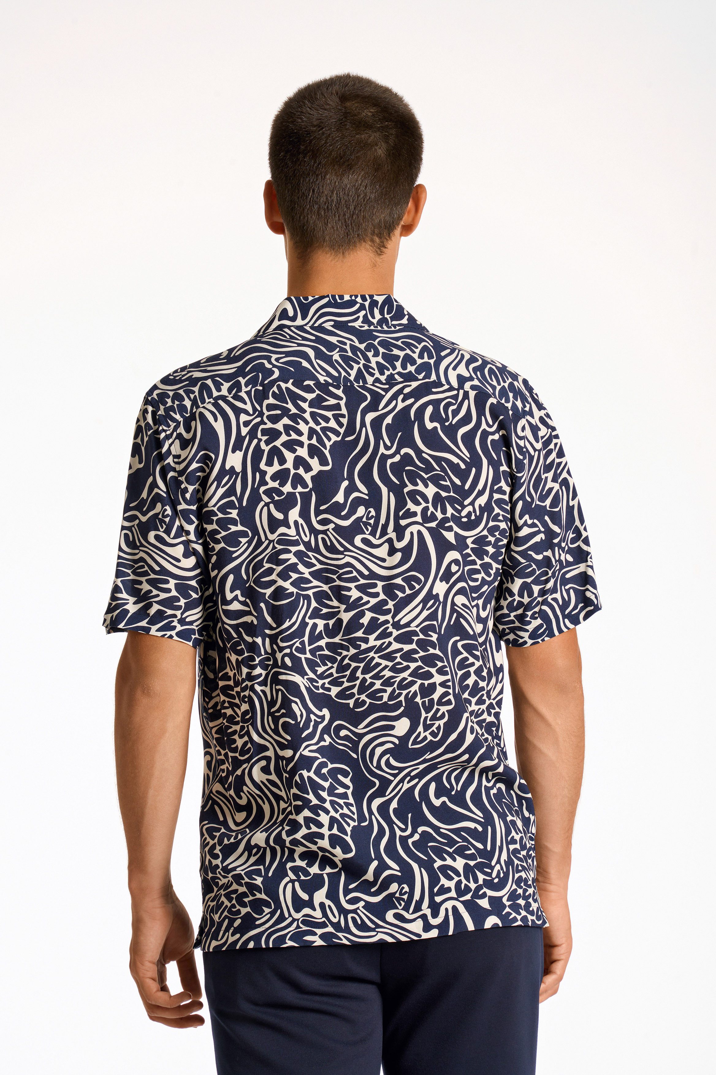 LINDBERGH Print-Shirt mit Muster und aus reiner Viskose günstig online kaufen