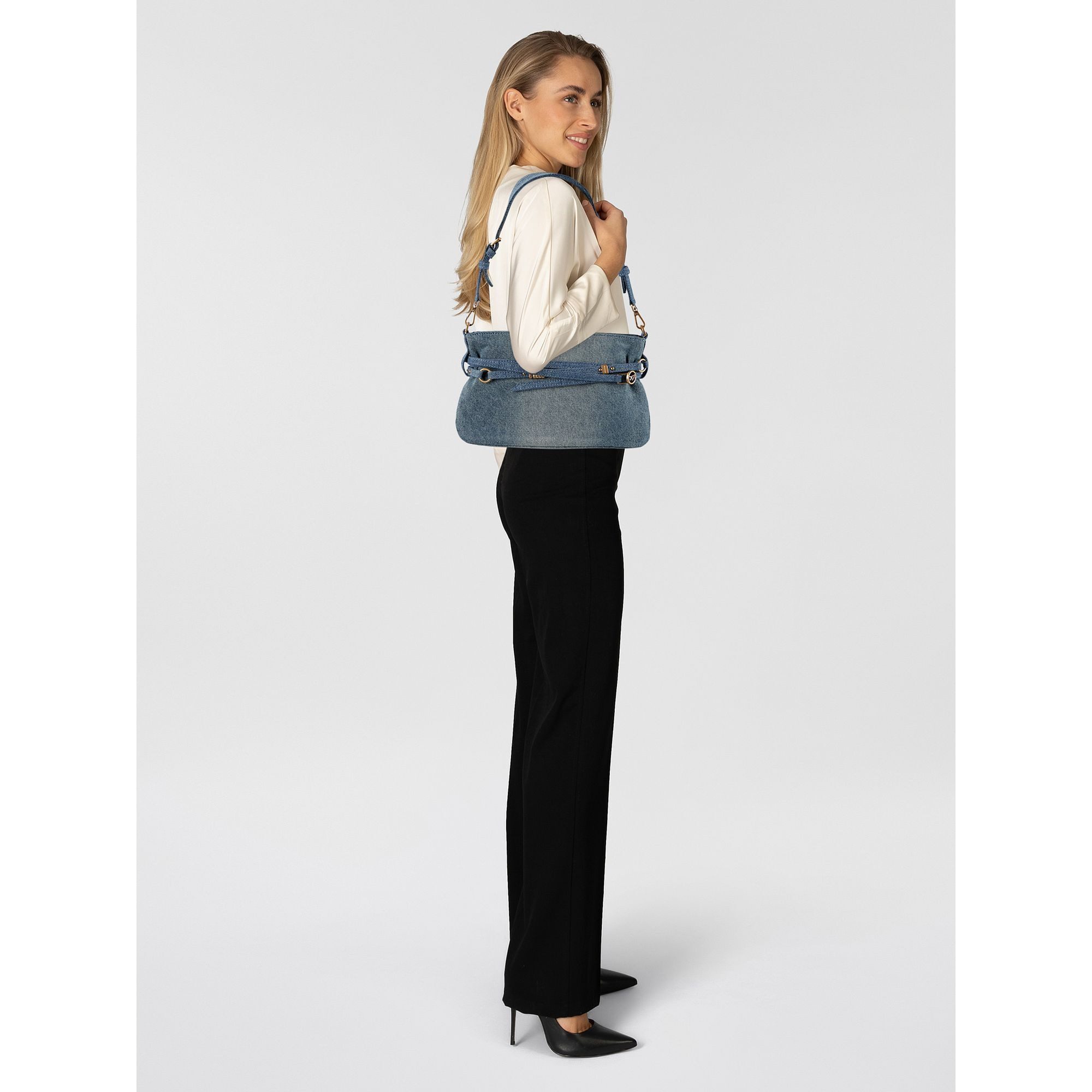 PINKO Schultertasche Belt Bag Mini, Baumwolle günstig online kaufen