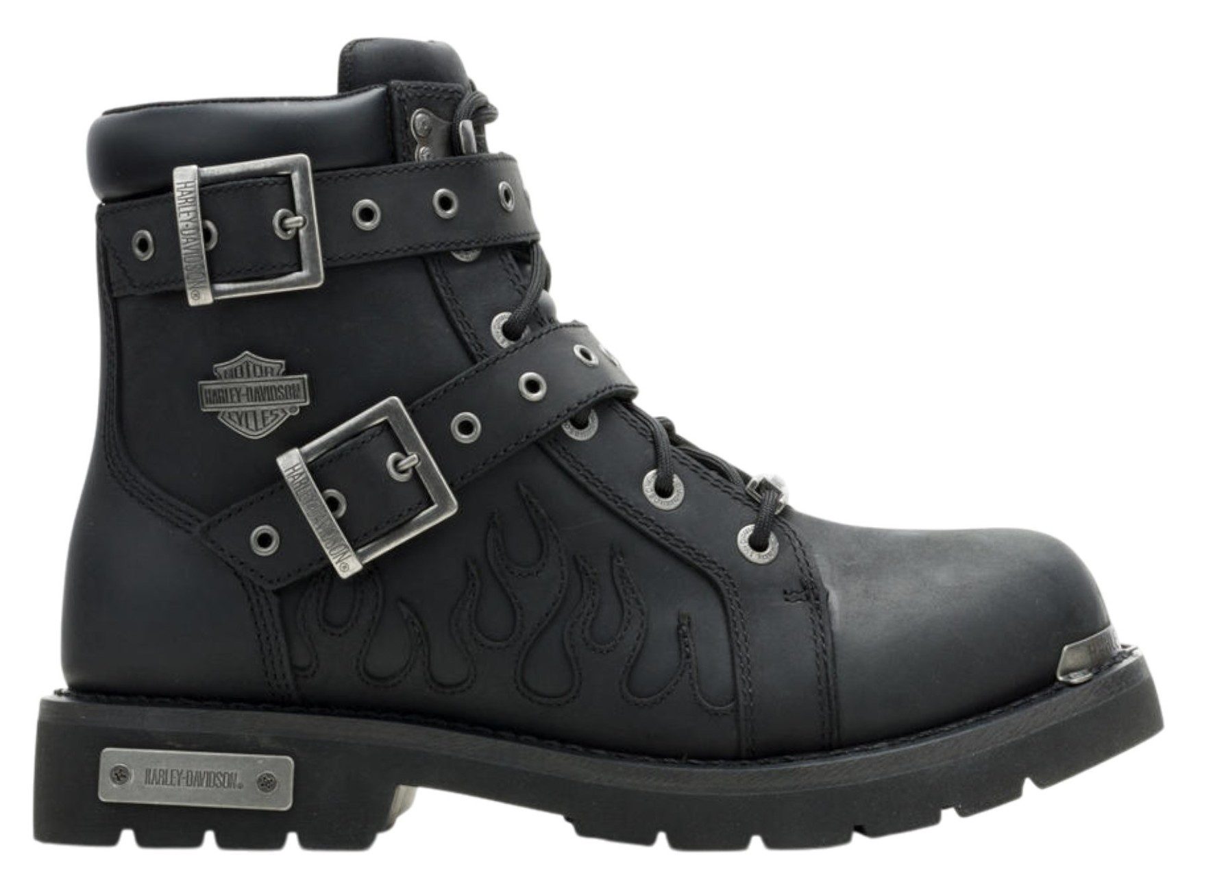 HARLEY-DAVIDSON D93909 IRONBLZE WP Black Stiefelette