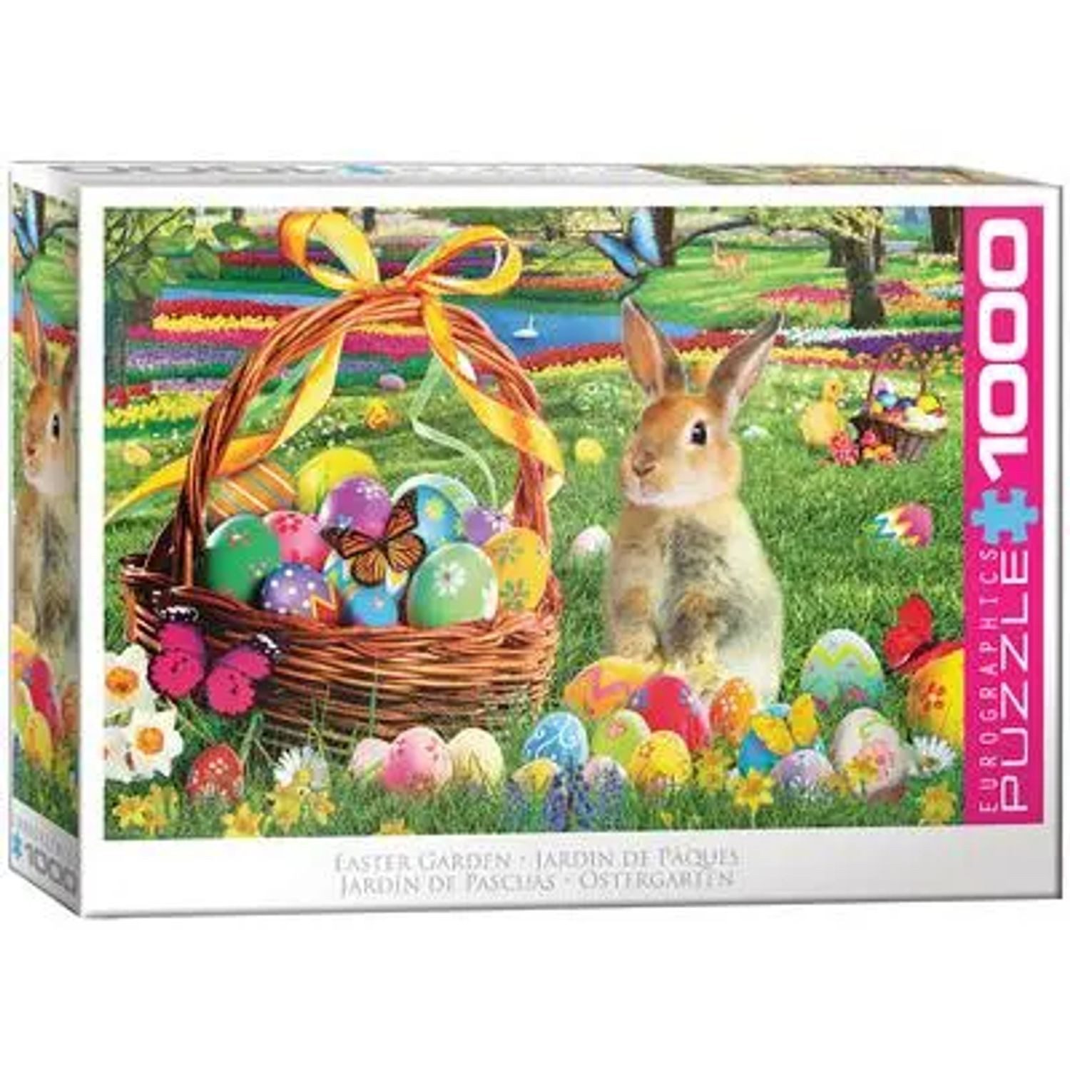 EUROGRAPHICS Puzzle Ostergarten, 1000 Puzzleteile