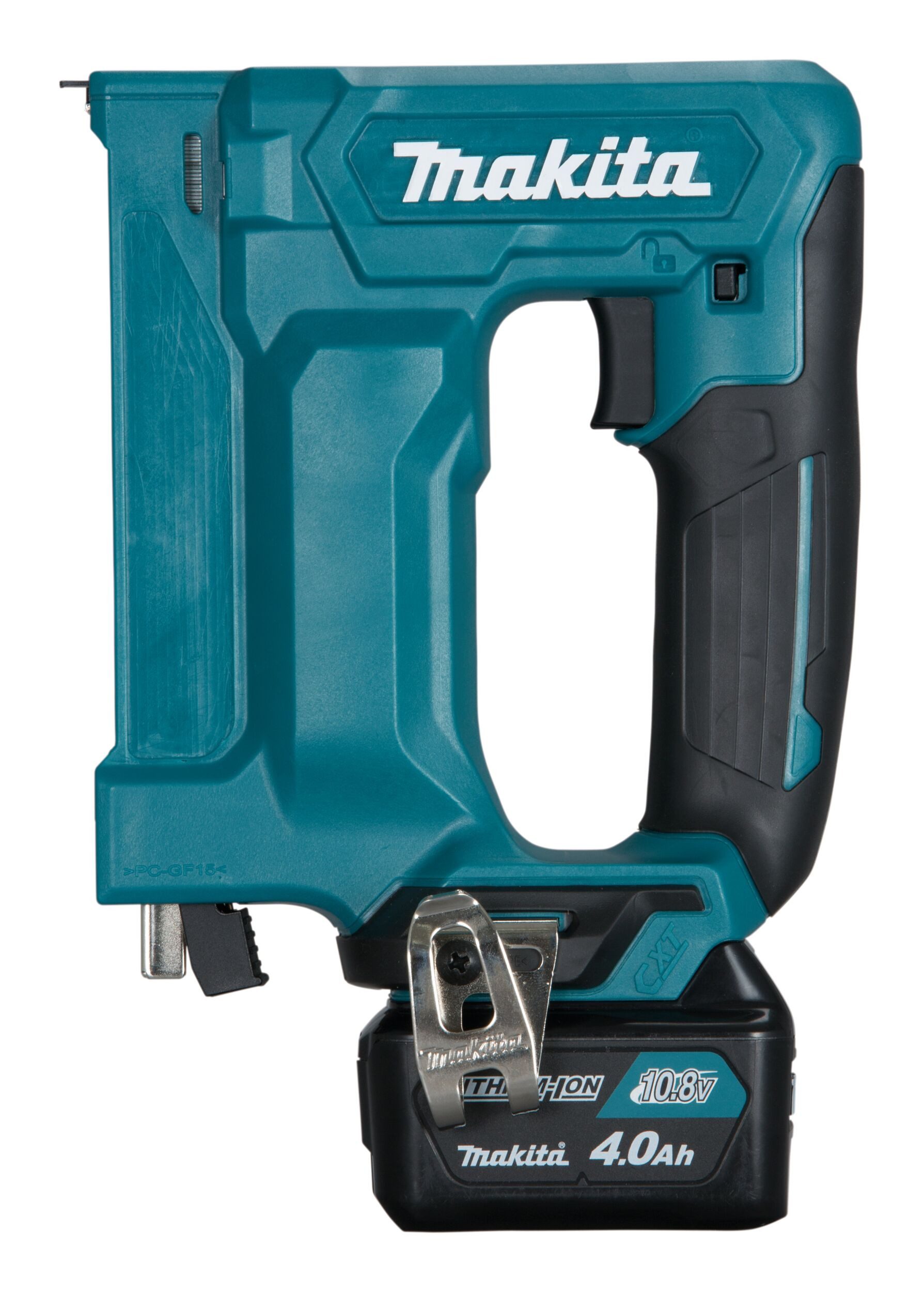 Makita Akku-Tacker, 12 in V, 12V, ST113DSMJ, 7-10 mm, 2 x 4 Ah Li-Ion in MAKPAC 1