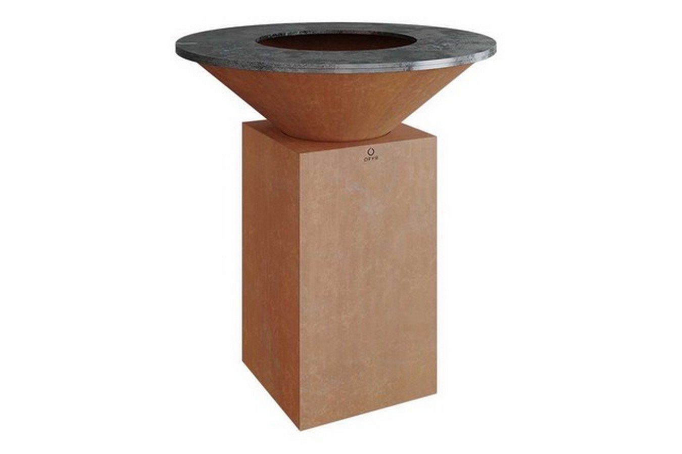 daslagerhaus living Feuerschale Ofyr Classic Grill Corten 100