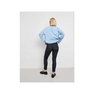 GERRY WEBER 5-Pocket-Jeans dunkel-blau (1-tlg)