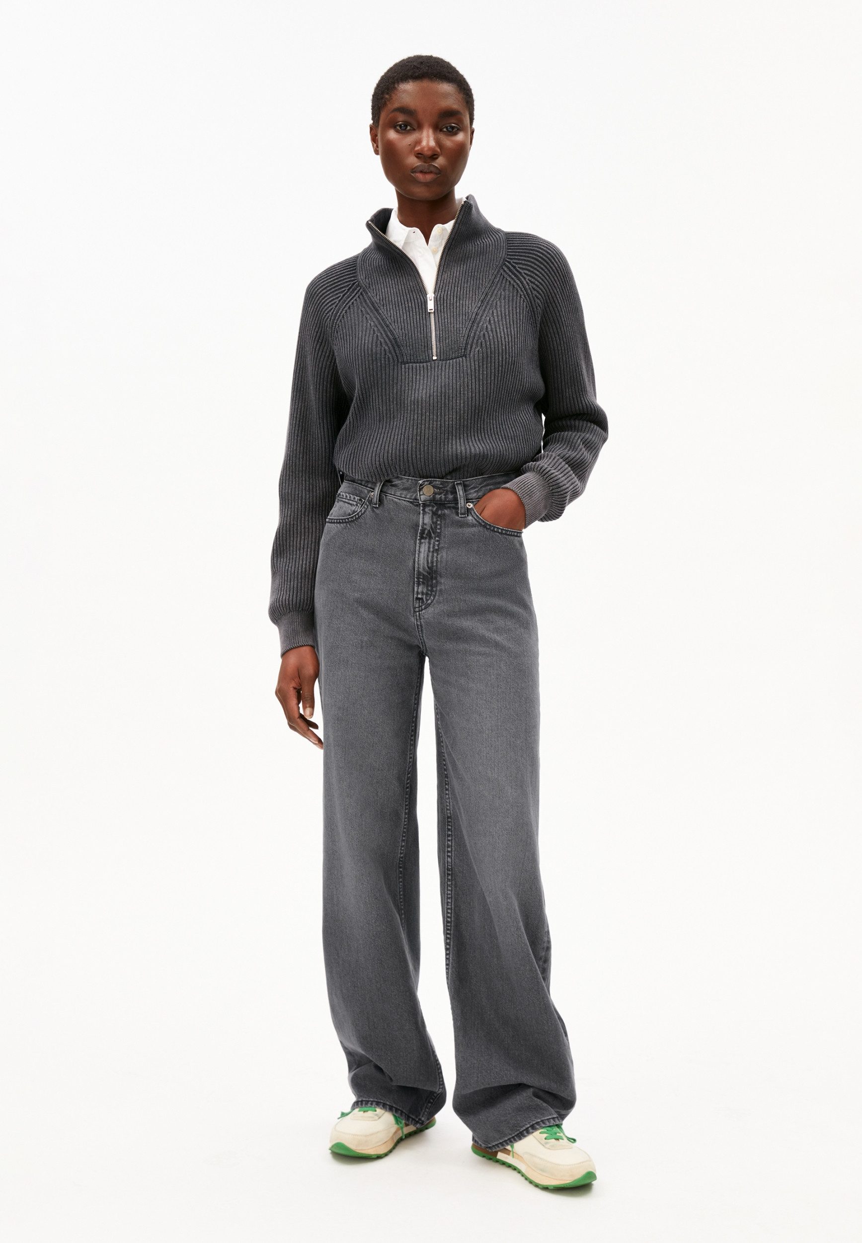 Armedangels Rundhalspullover RONYIAAS GMT DYE günstig online kaufen