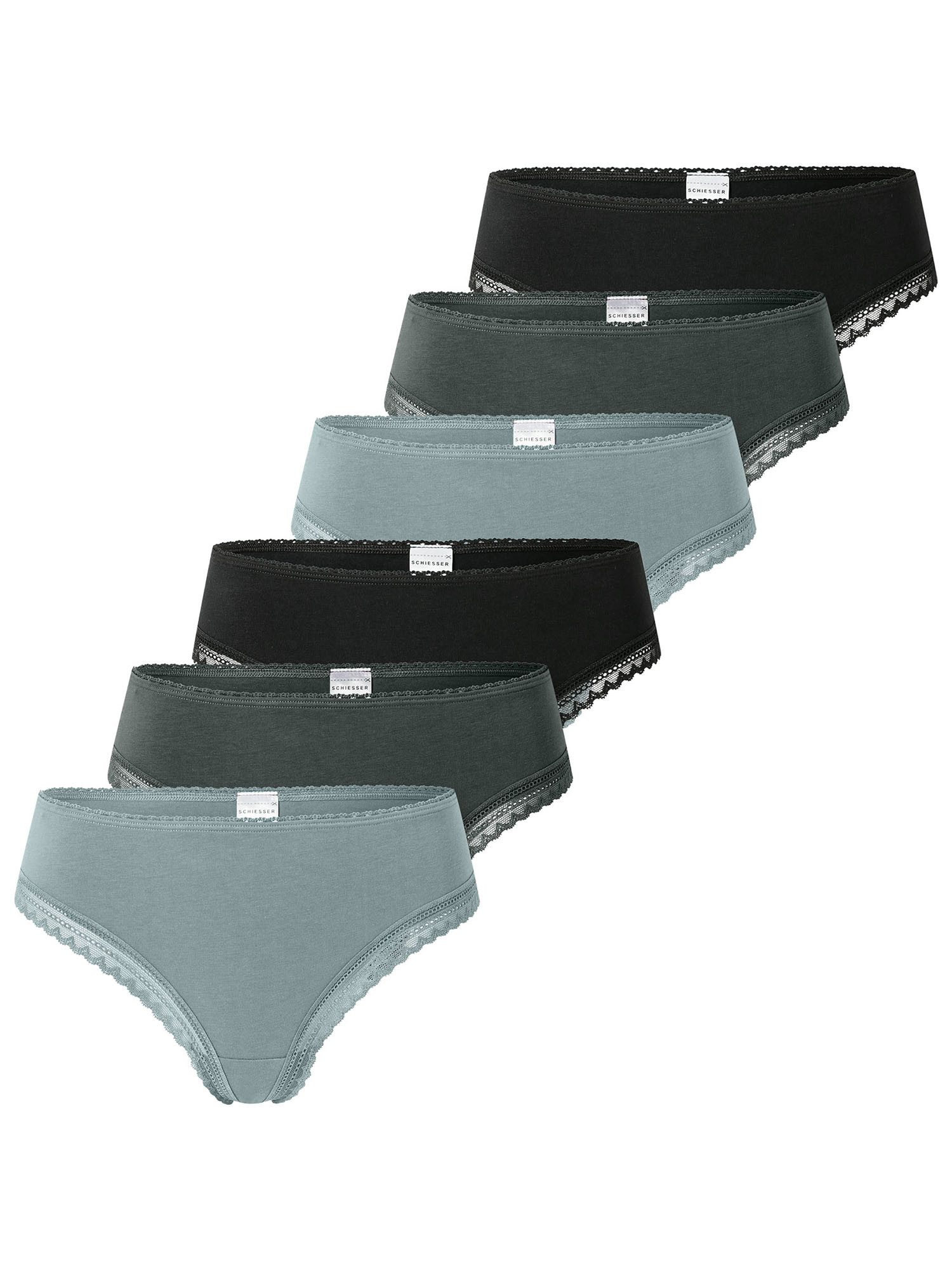 Schiesser Tanga Modern Multipacks (6-St) Tanga Slip, String, Mini Tanga