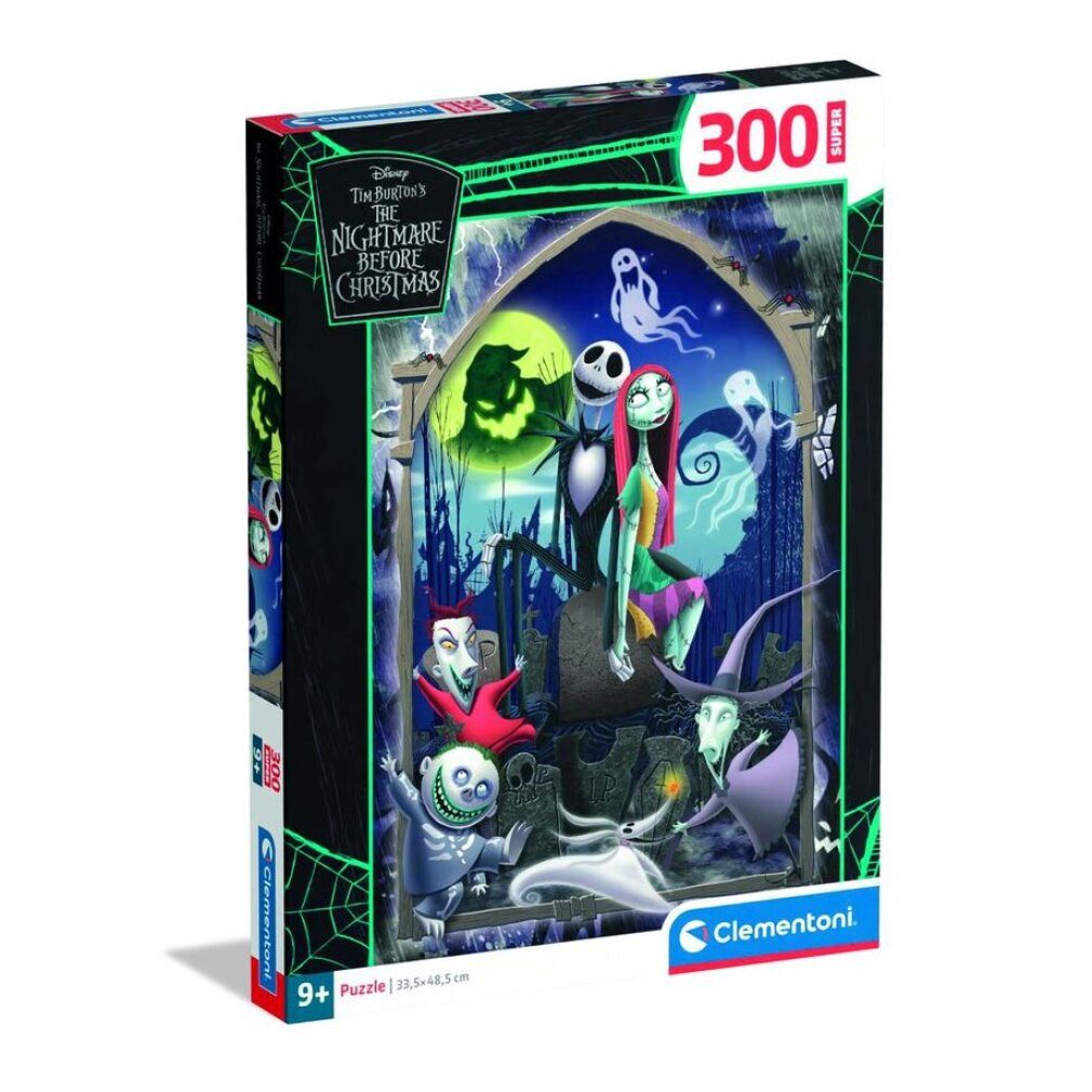 Clementoni® Puzzle The Nightmare Before Christmas 300-teiliges Clementoni Puzzle, Puzzleteile