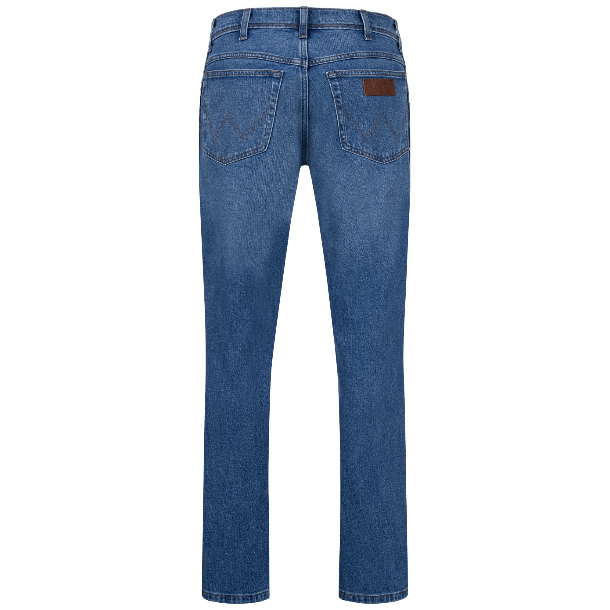 Wrangler Straight-Jeans Texas Authentic Straight Herren-Strechjeans 5-Pocket-Style – Bild 3 von 5