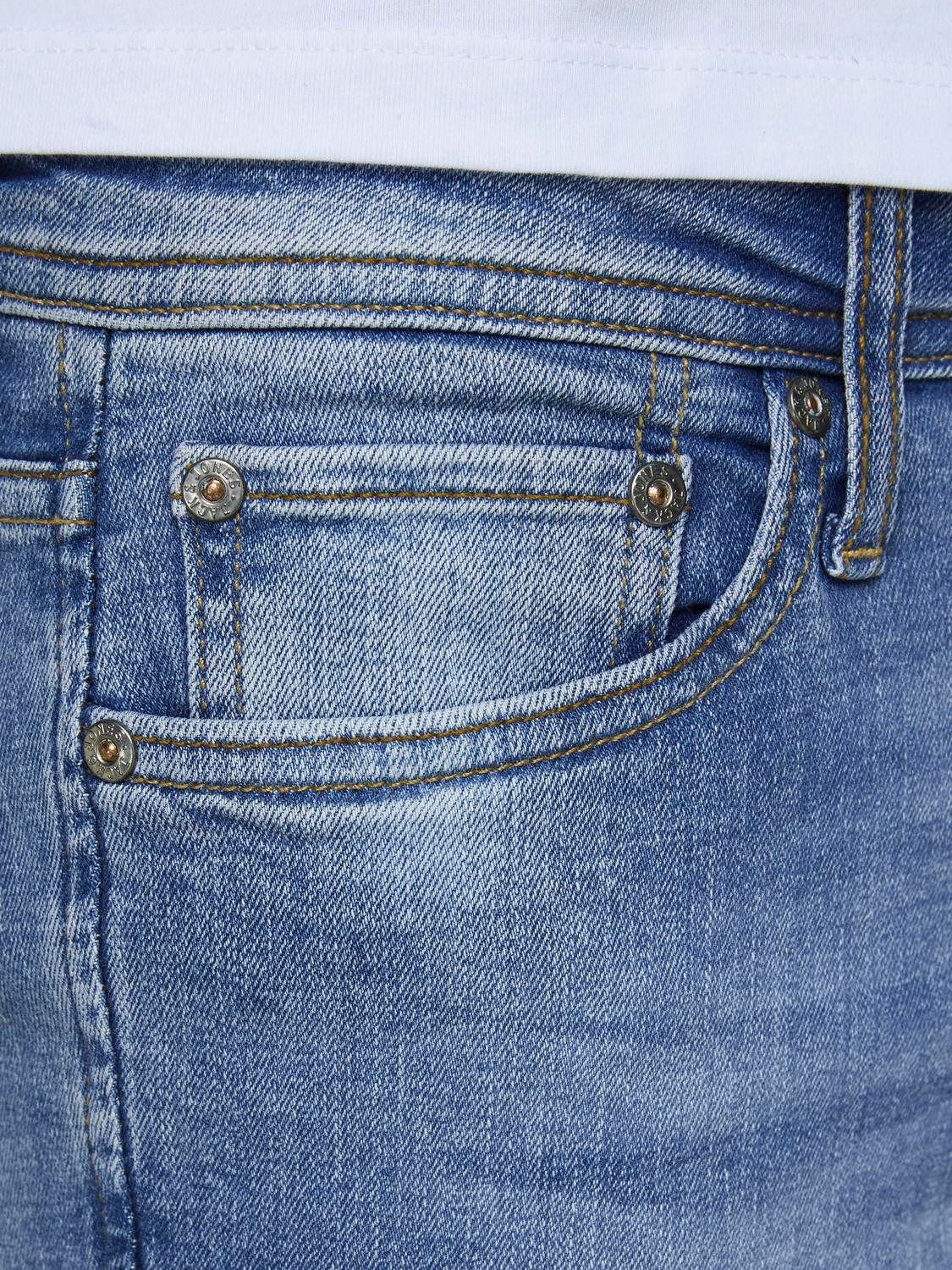 Jack & Jones Skinny-fit-Jeans Herren Jeans Hose Skinny JJILIAM JJORIGINAL AM 792 50SPS