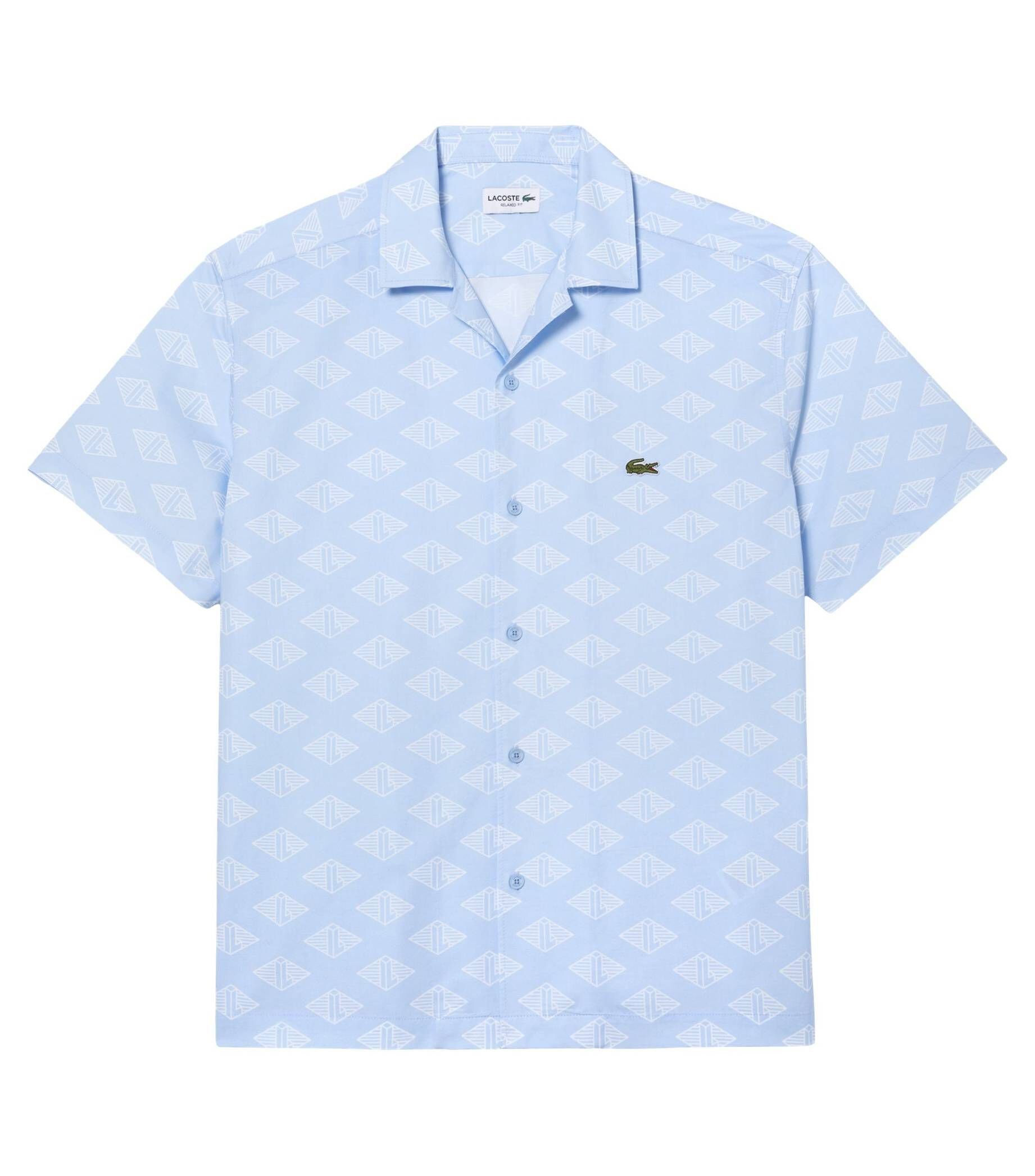 Lacoste Langarmhemd Herren Hemd (1-tlg) bleu (50) | Hemden