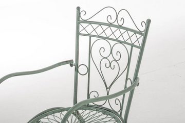 TPFGarden Gartenstuhl Sheen - für Garten, Balkon, Terrasse - Farbe: (Hochwertiger und stabiler Metallstuhl aus handgefertigtem Eisen, 1 St), Balkonstuhl, Klappstuhl - Maße (TxBxH): 60 x 48 x 88cm