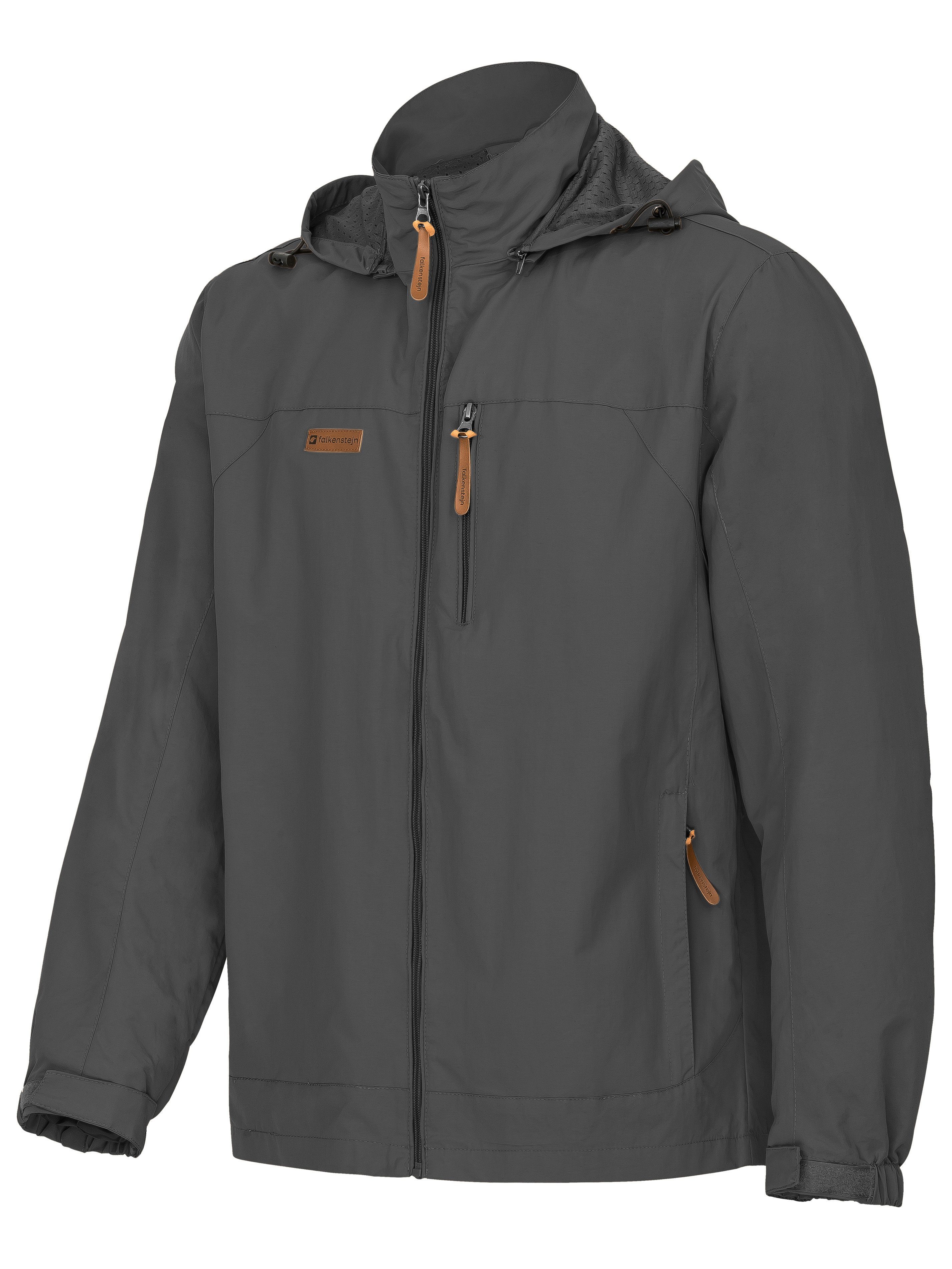 FALKENSTEJN Windbreaker Summer Windbreaker Windjacke leichte Jacke Anorak Größe S - 7XL mit Kapuze