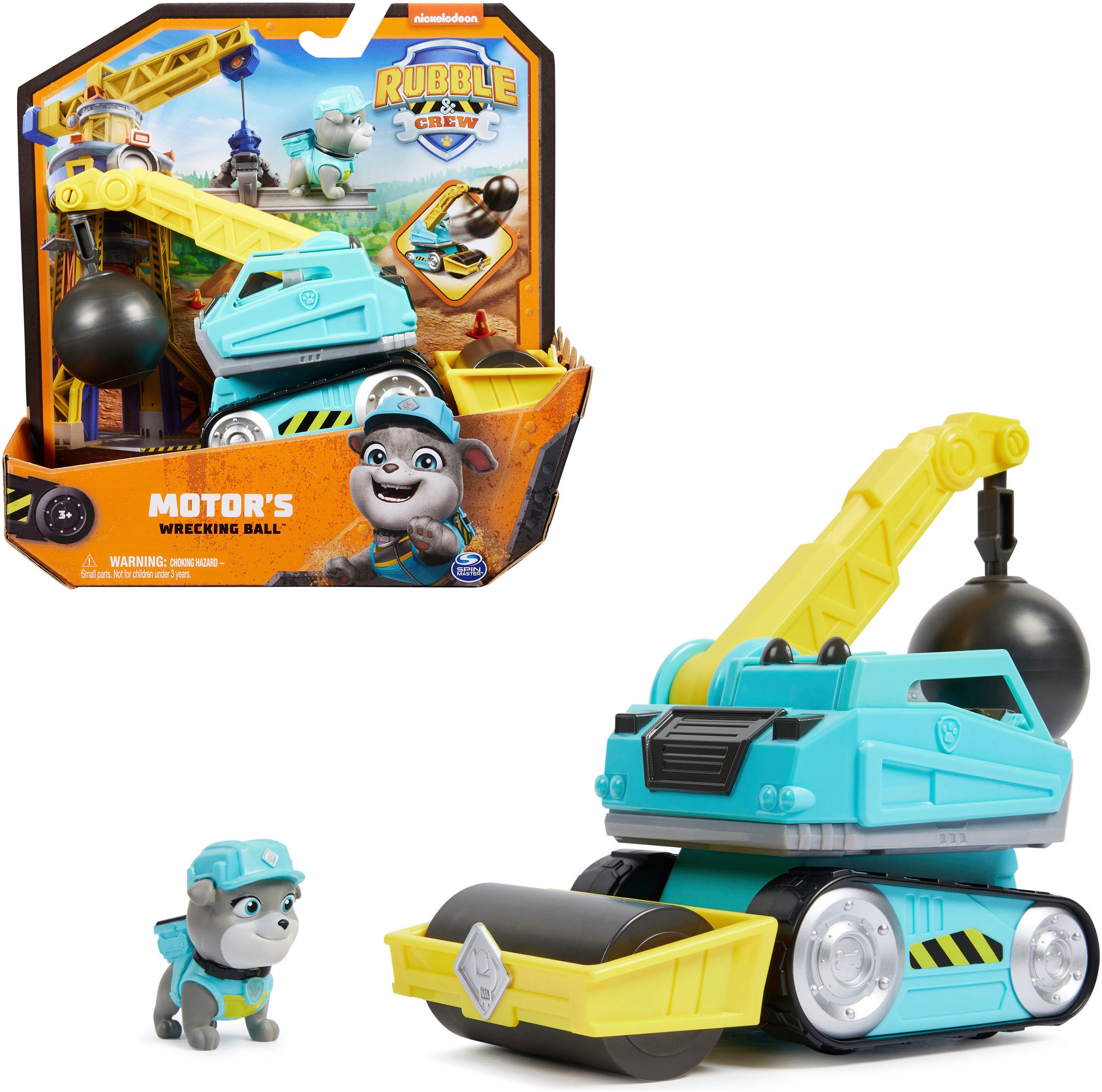 Spin Master Spielzeug-Auto Rubble & Crew - Core Vehicle Solid Motor günstig online kaufen