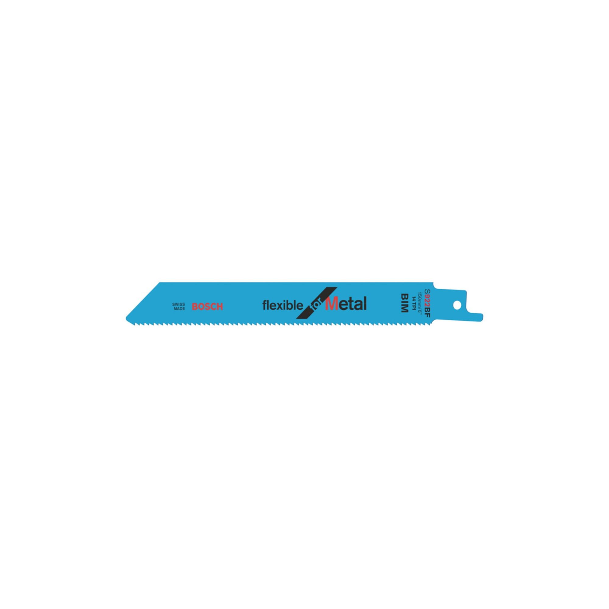Bosch Professional Säbelsägeblatt Bosch Säbelsägeblatt S 922 BF, Flexible for Metal 25 Stk