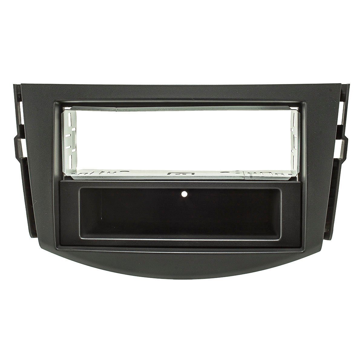 Radioblende Käfig passt für Toyota RAV4 2006-2013 schwarz Autoradio