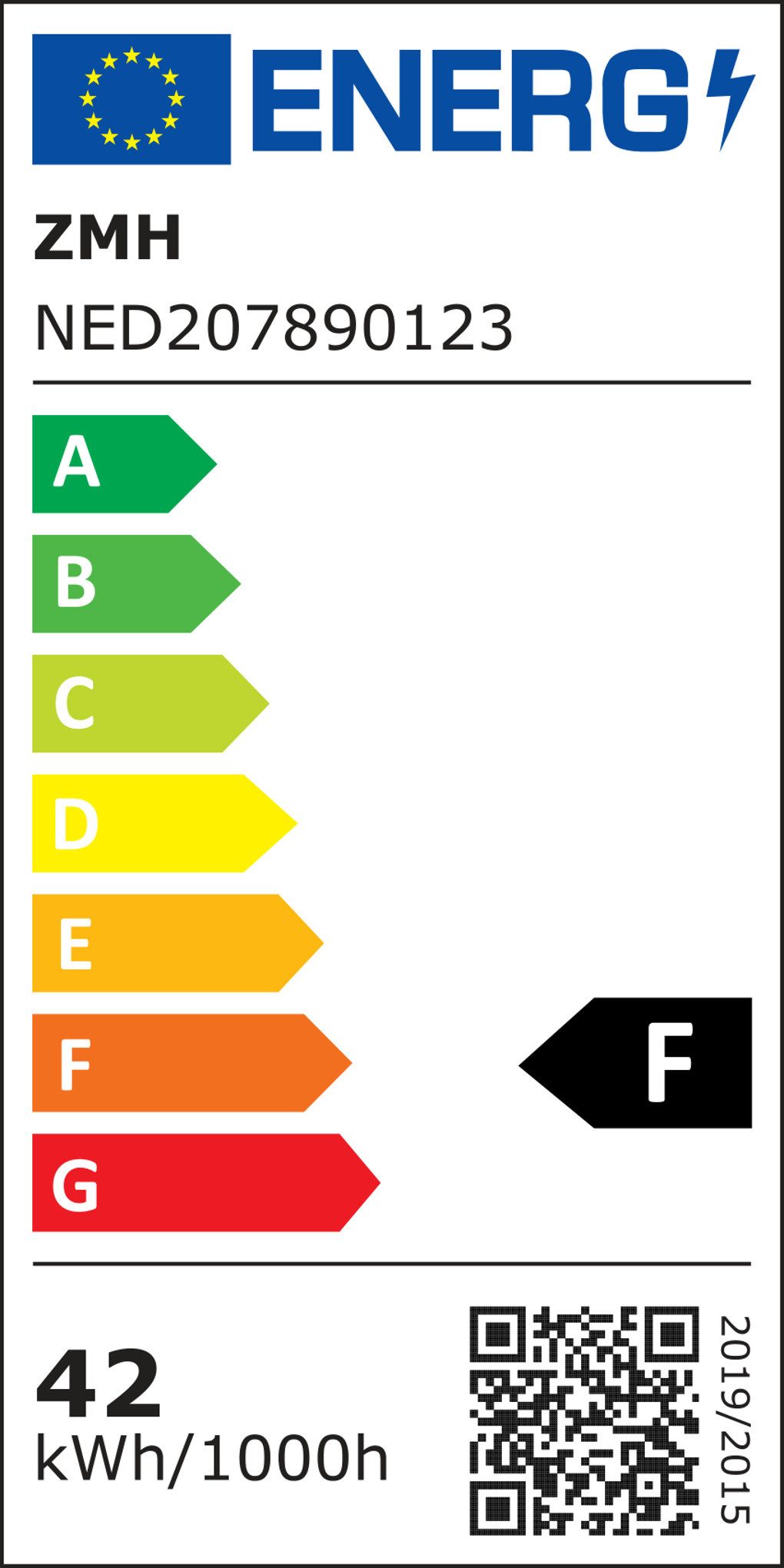 Energieeffizienzklasse: 
