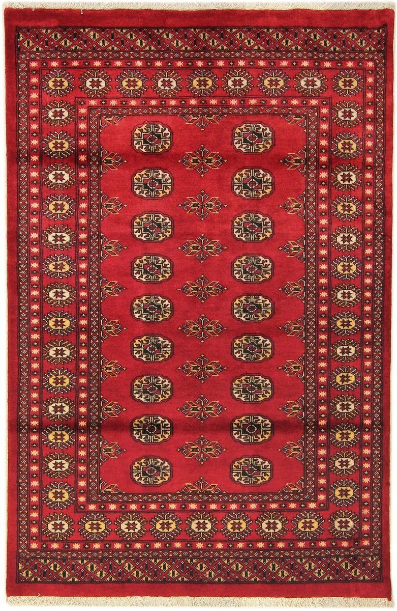 Orientteppich Pakistan Buchara 3ply 126x189 Handgeknüpfter Orientteppich, Nain Trading, rechteckig, Höhe: 8 mm