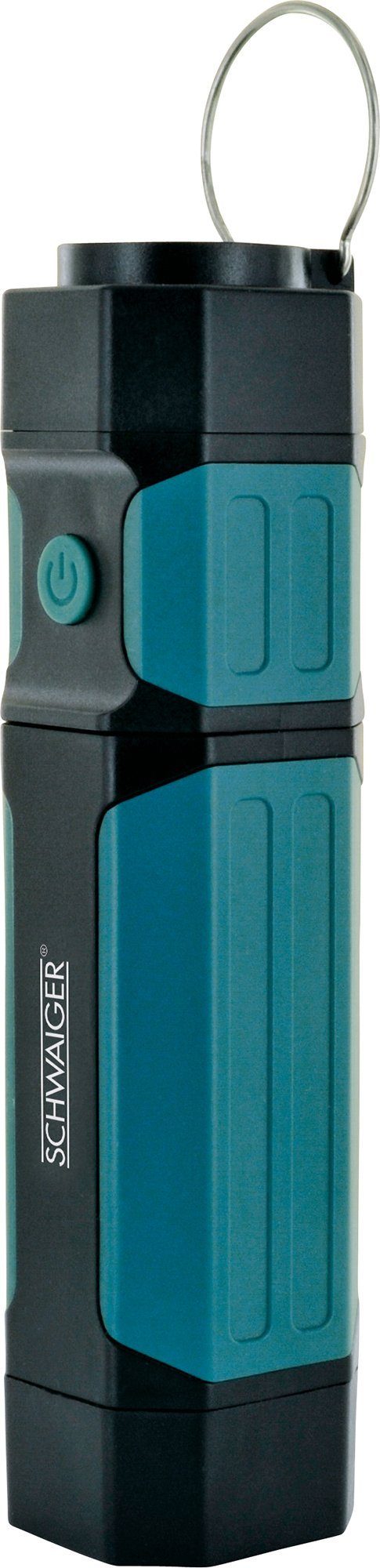 Schwaiger Arbeitsleuchte WLED3120, dimmbar, verschiedene Lichtmodi, mit Haken zum Aufhängen, magnetisch, ausziehbar, COB-LED, kaltweiß, ausziehbar, magnetisch, dimmbar, mit Haken zum Aufhängen