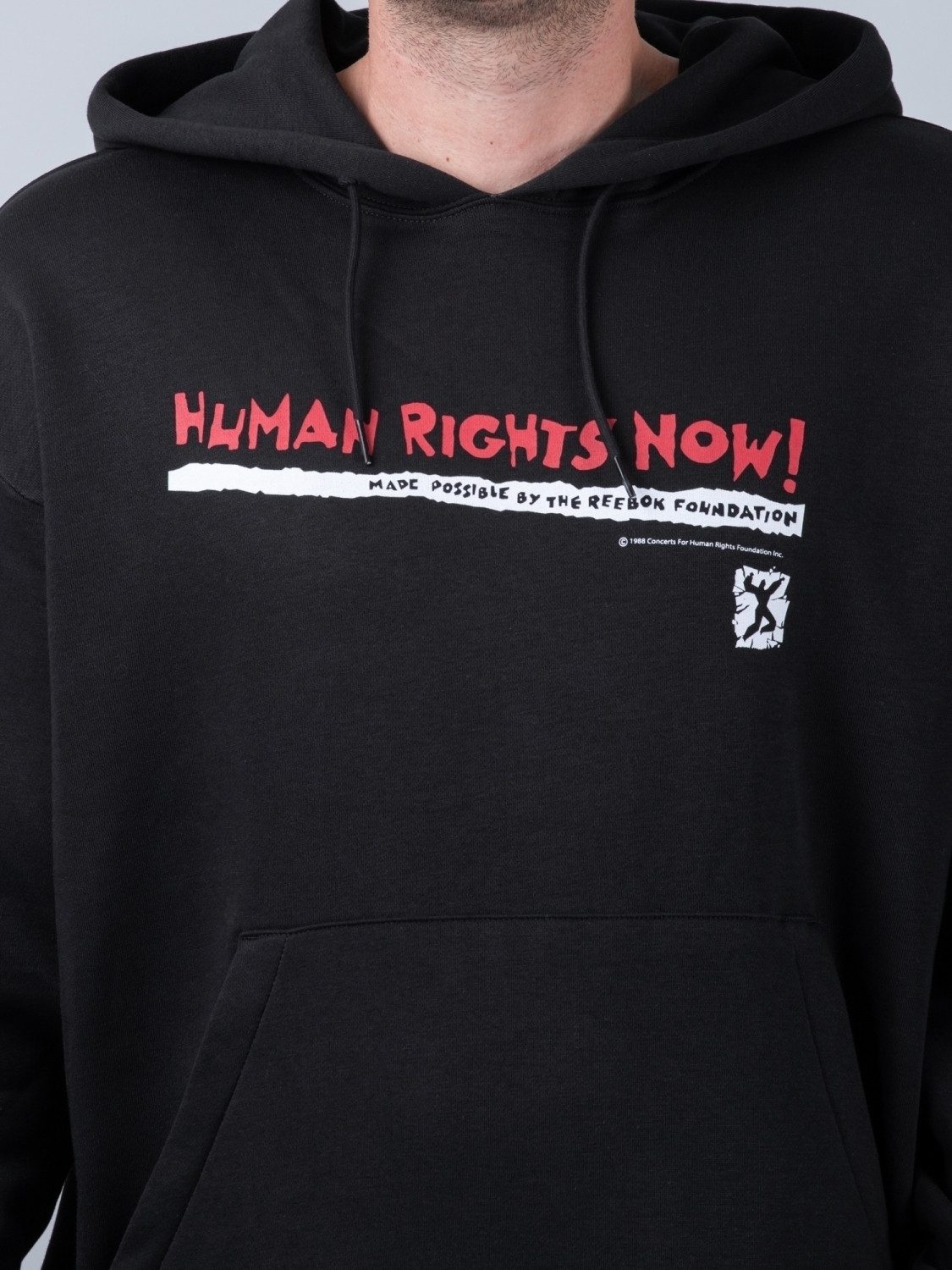 Reebok Classic Hoodie Reebok Over The Head Hoodie - Human Rights Now