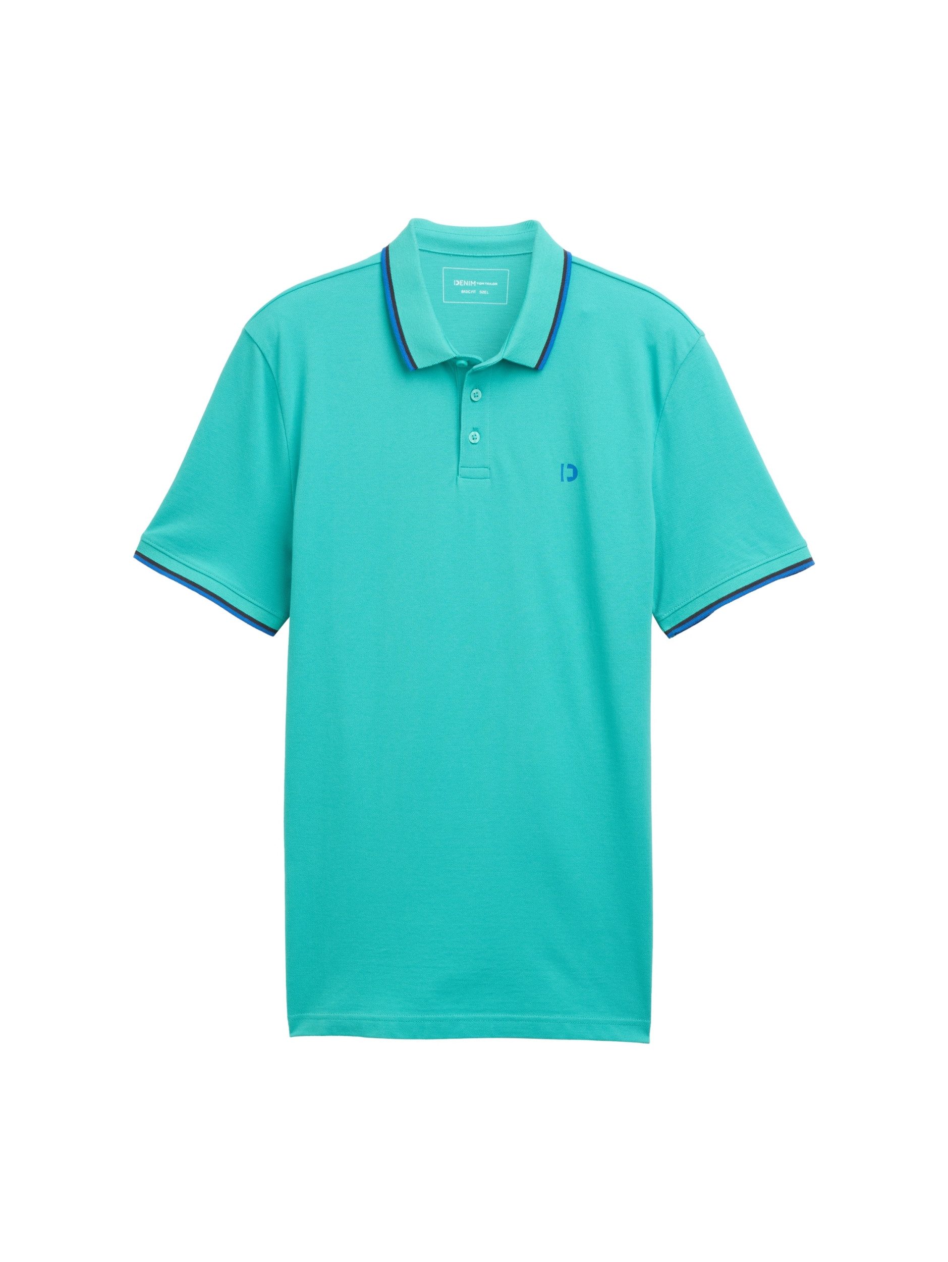 TOM TAILOR Poloshirt polo with tipping