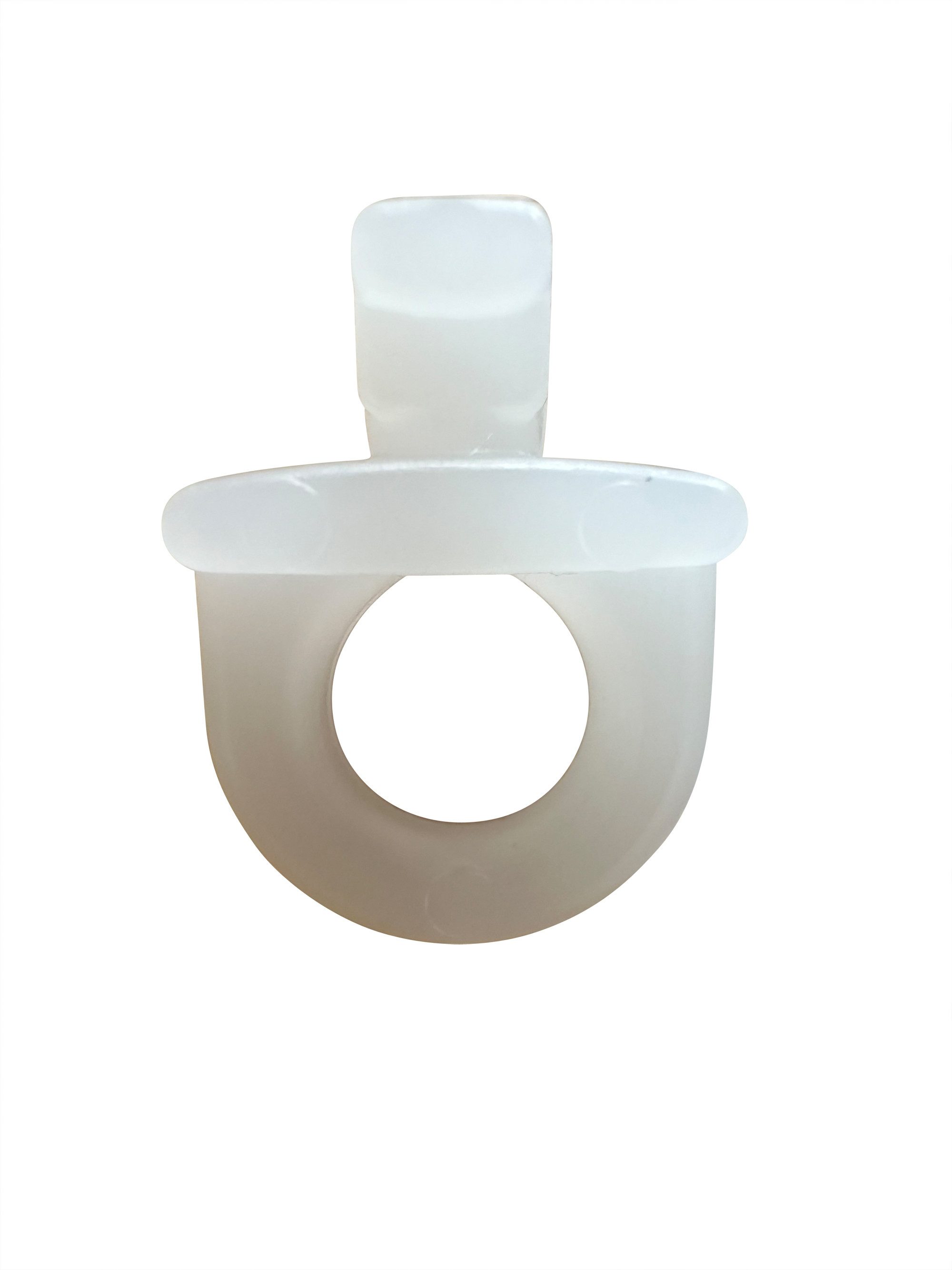 Gardinengleiter 100 Drehgleiter für Steckhaken PIR - Laufnut 3,8 - 4,2 mm