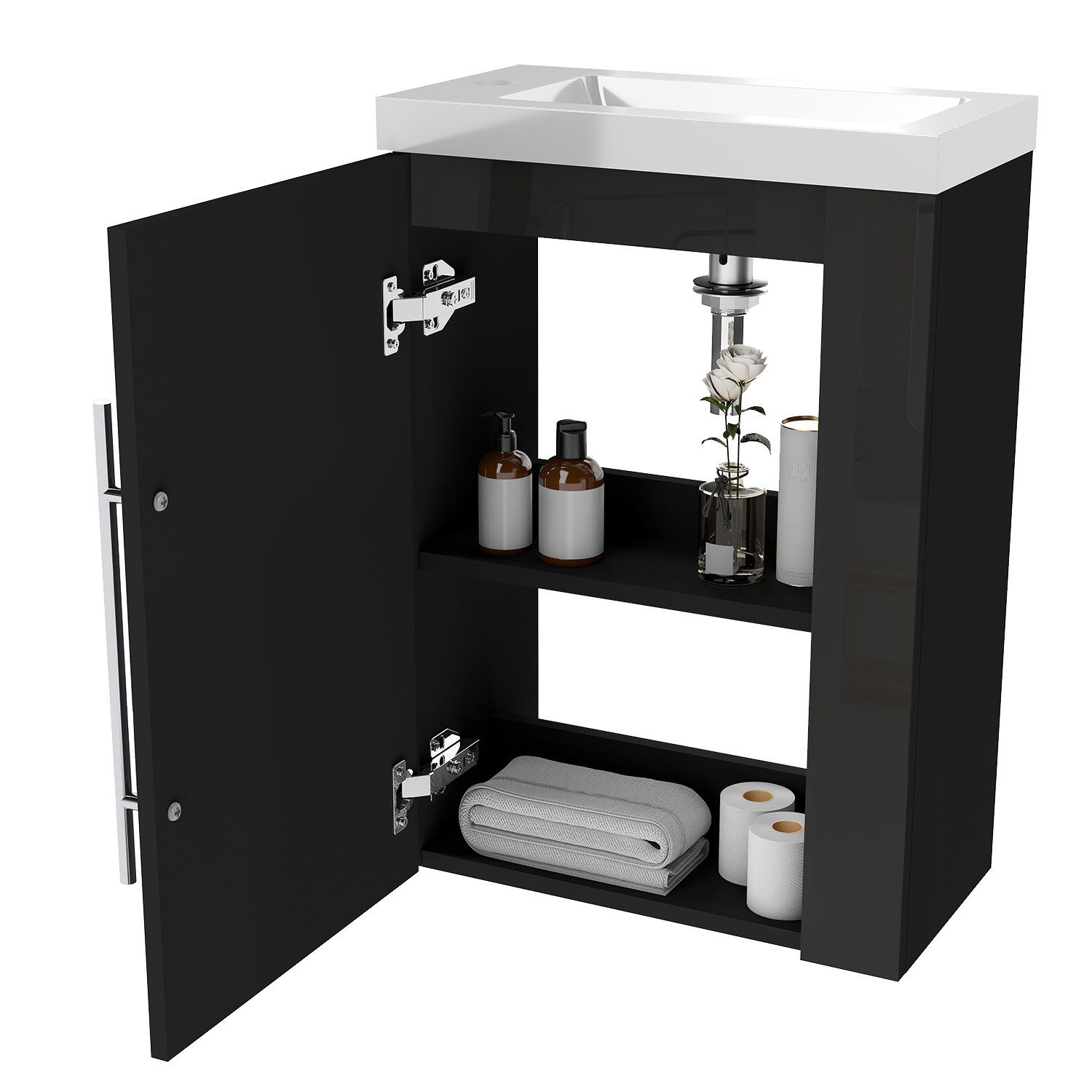 duschspa Waschtisch 45 cm Breite Waschbecken günstig online kaufen
