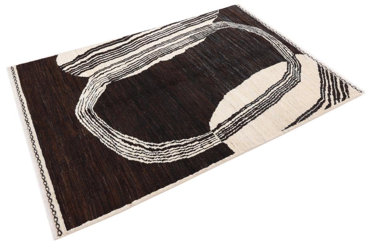 Trading, Moderner 20 Berber Orientteppich, 159x235 Höhe: mm rechteckig, Orientteppich Handgeknüpfter Nain Design Ela