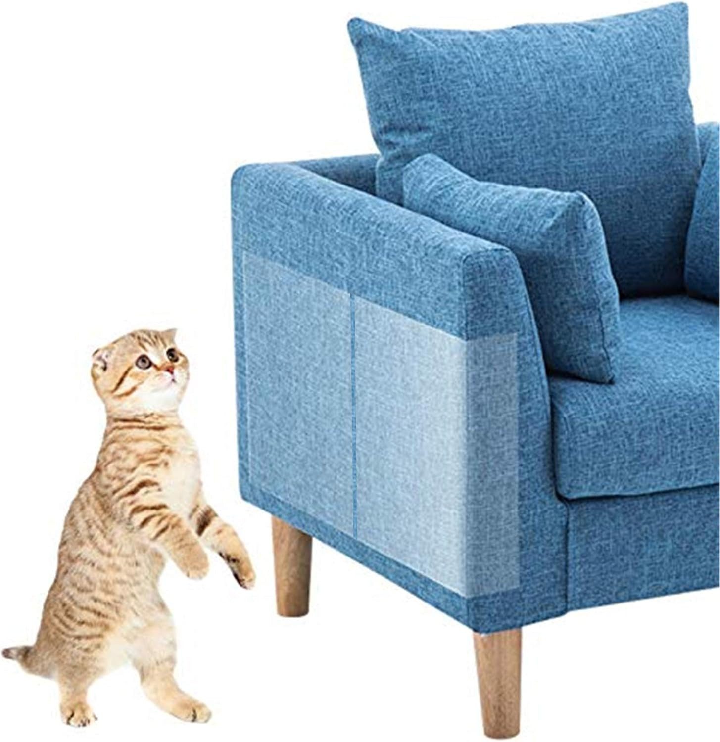 Kratzmatte Möbel-Kratzschutz Folie für Katzen & Hunde, Sofa Kratzfolie