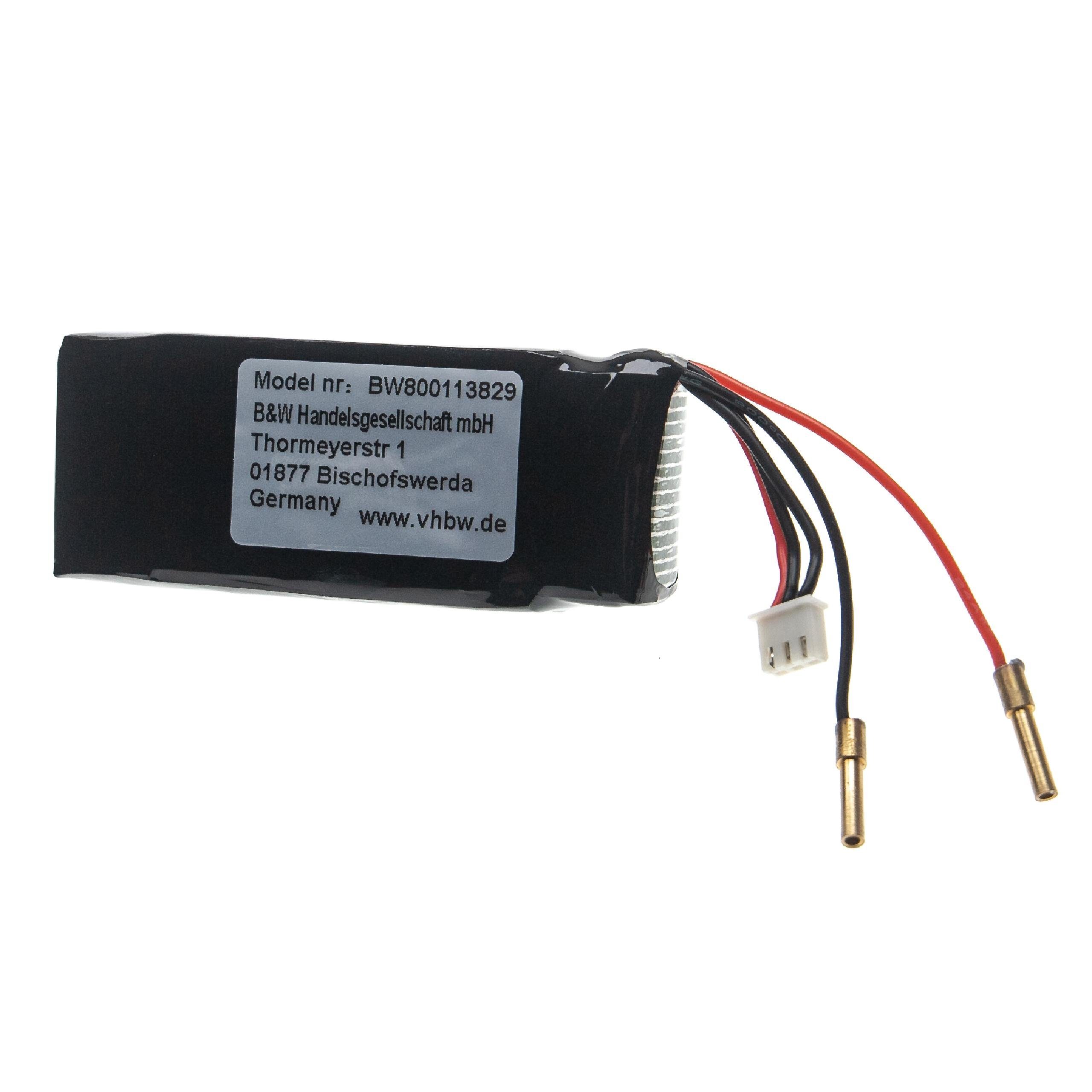vhbw Akku passend für Syma X8W Modellbau Drohne (2000 mAh, 7,4 V, Drohnen-Akku Akku Li-Polymer 2000 mAh (7,4 V, 1 St), Leistungsfähiger Austausch-Akku für Drohne, Wiederaufladbar, Jede