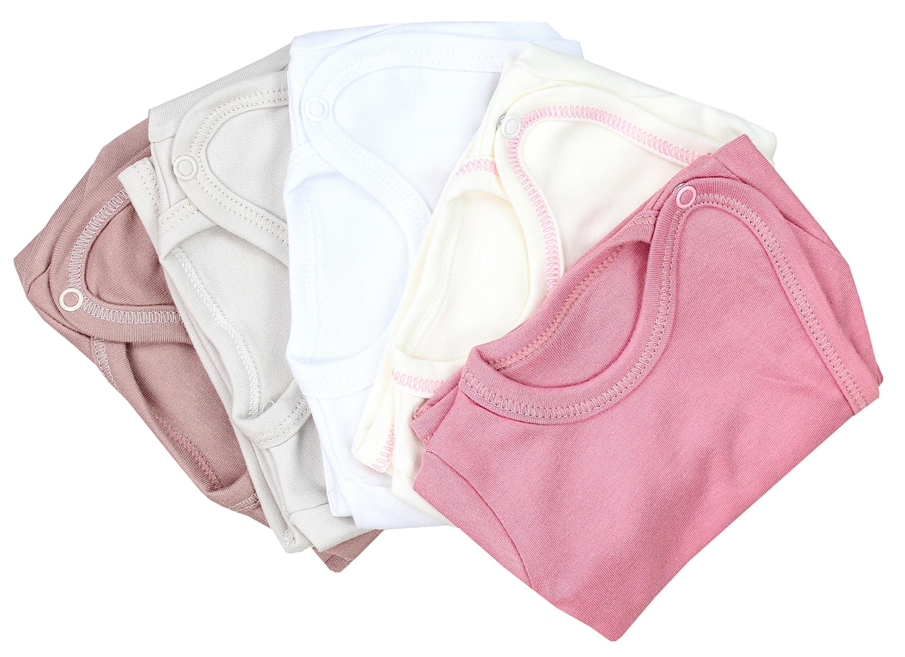 TupTam Wickelshirt TupTam Unisex Baby Wickelshirt Langarm 5er Pack