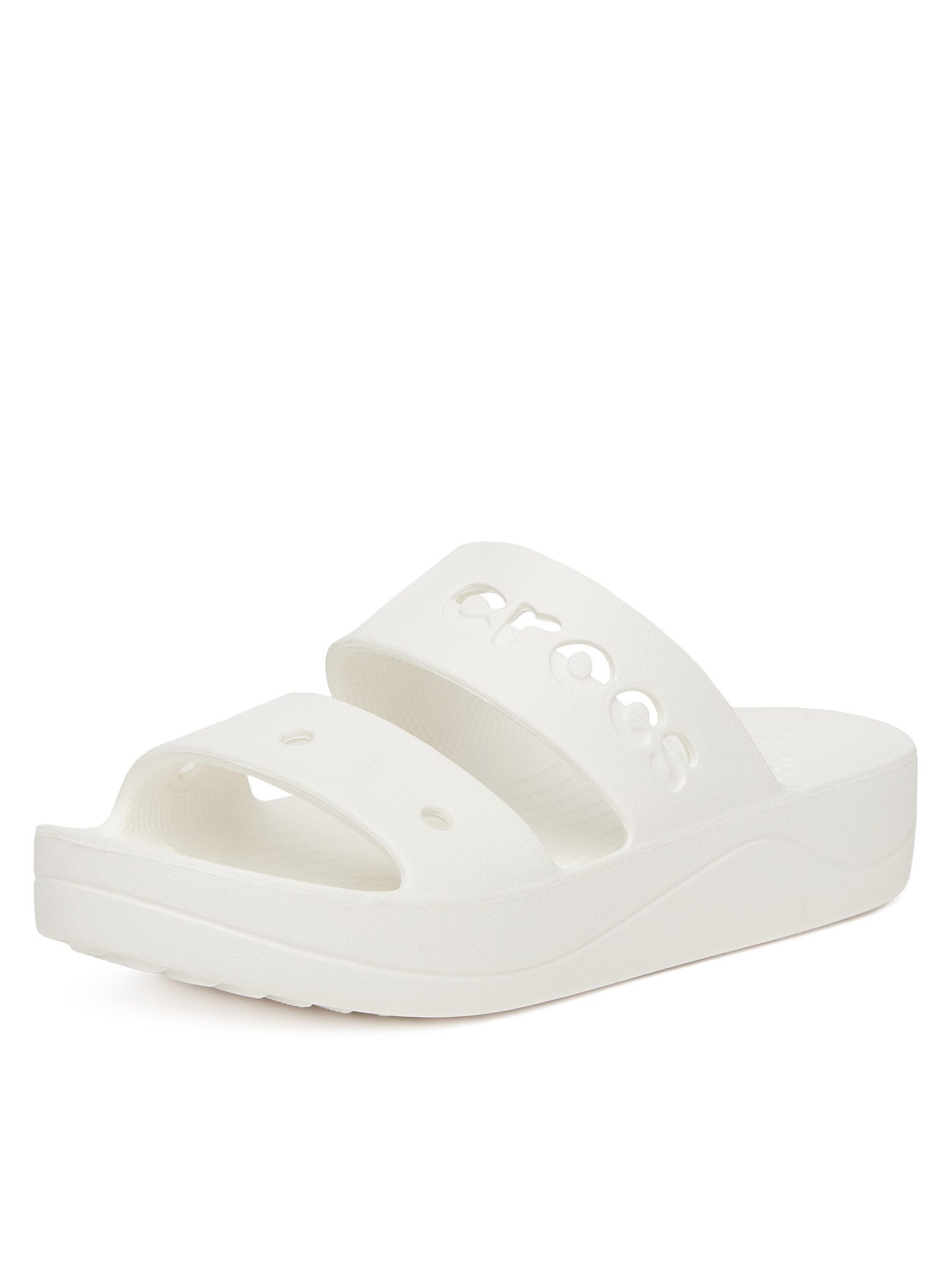 Crocs Crocs Damen Flip-Flops Crocs-BAYA PLATFORM SANDAL 208188-100 Weiß Wei günstig online kaufen
