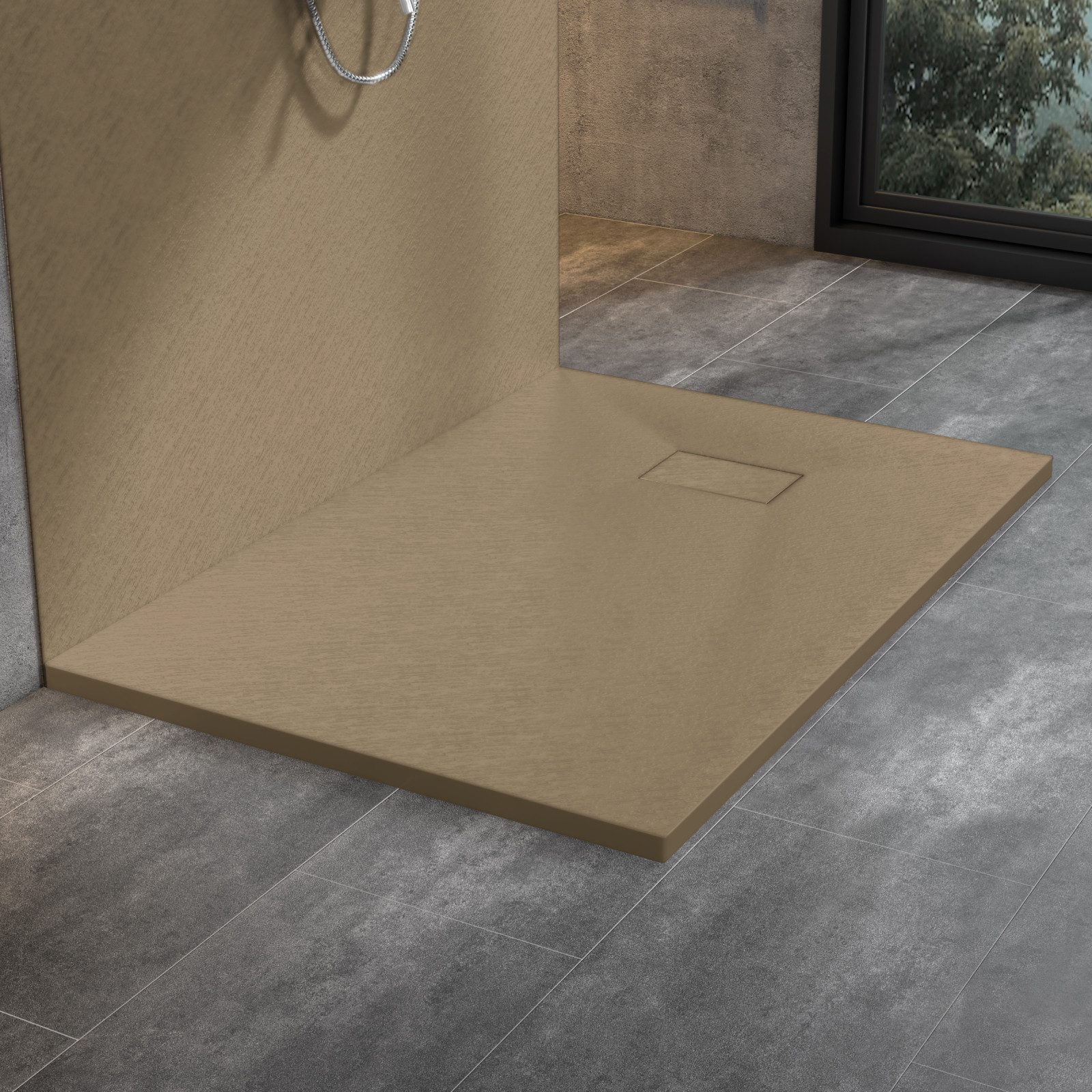 WITEN&NOCK Duschwanne SMC Duschtasse Extraflach Anti-Rutsch günstig online kaufen