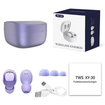 Bifurcation TWS Bluetooth-Headset, binaurales Stereo, Fingerabdruck-Touch Sport-Kopfhörer (Bluetooth, binaurales Stereo, kabellos, Fingerabdruckberührung)