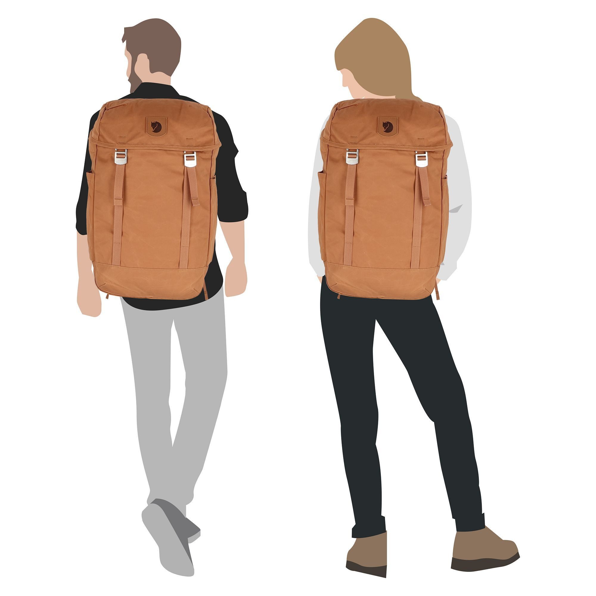 Fjällräven Laptoprucksack Greenland, Polyester