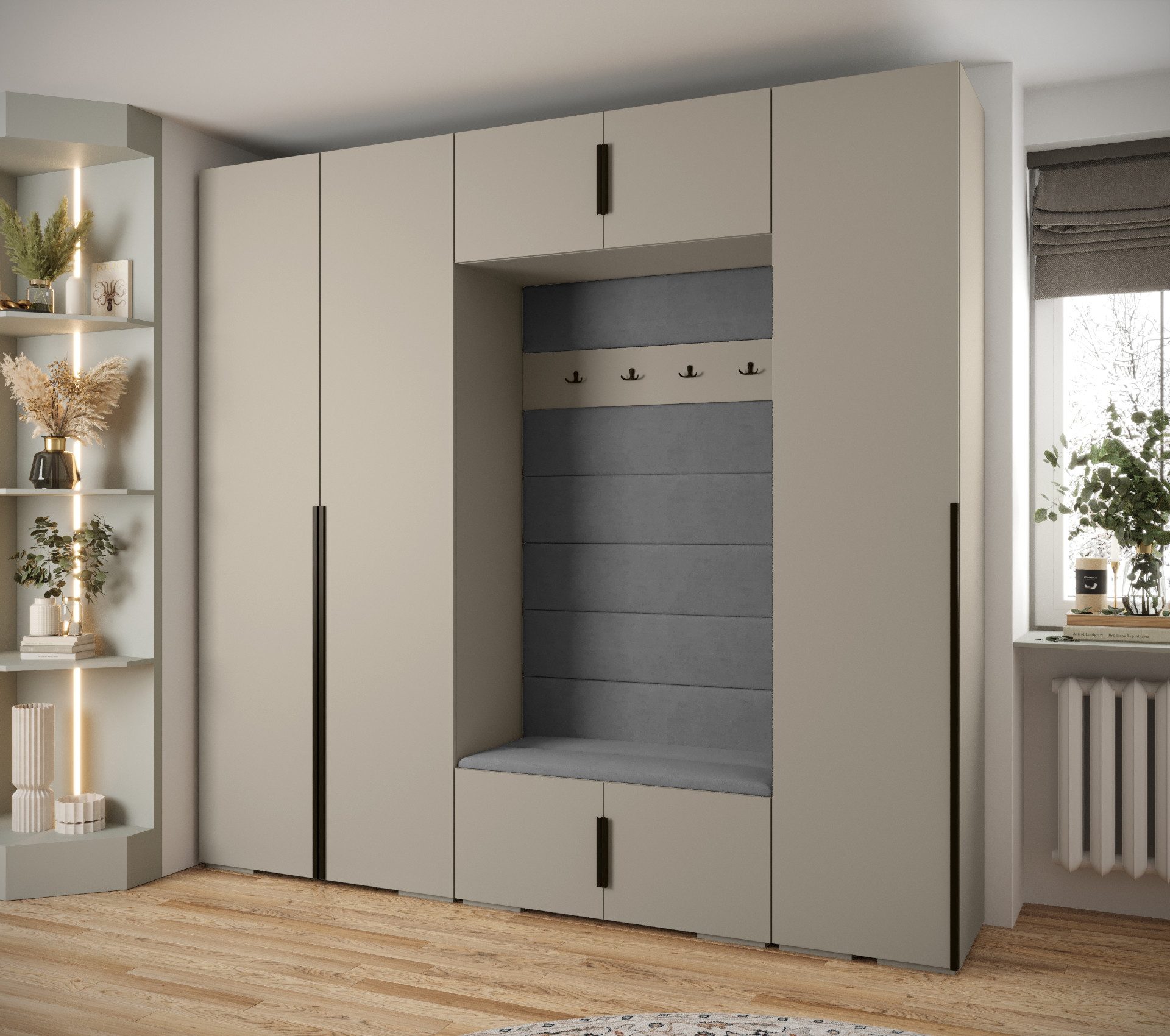 ABIKS MÖBEL Kompaktgarderobe INOVA 1 SATZ günstig online kaufen