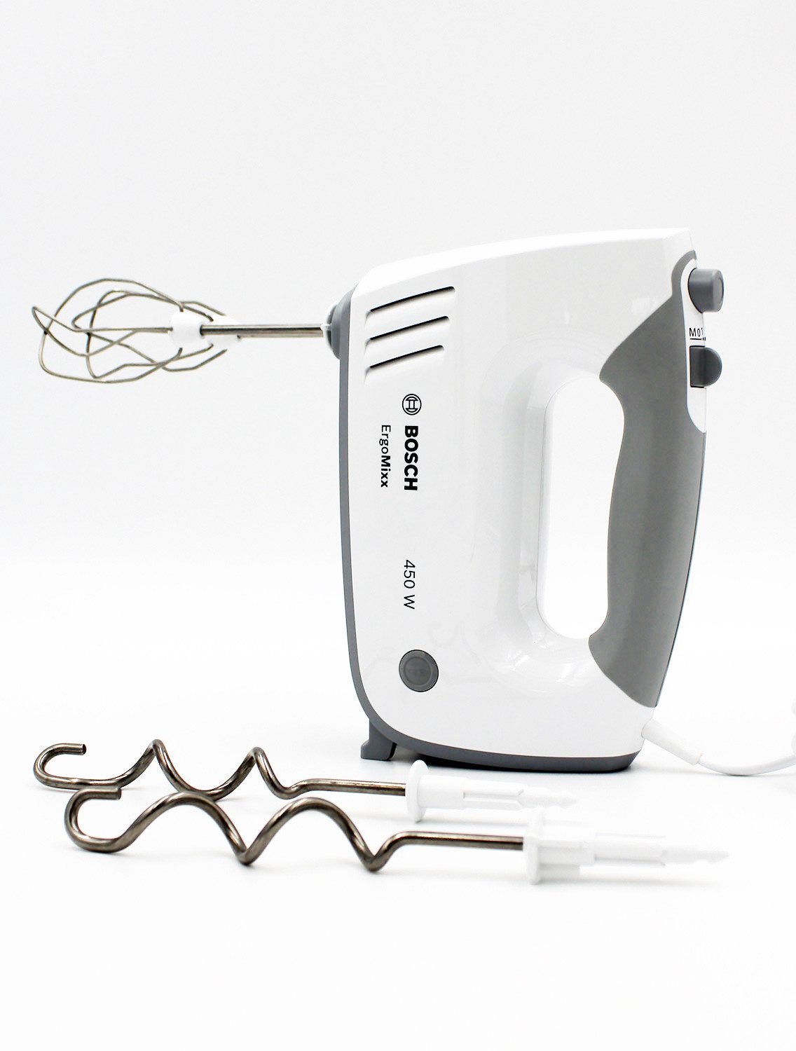 Handmixer Bosch MFQ36400 Handmixer ErgoMixx weiß/grau 450 Watt