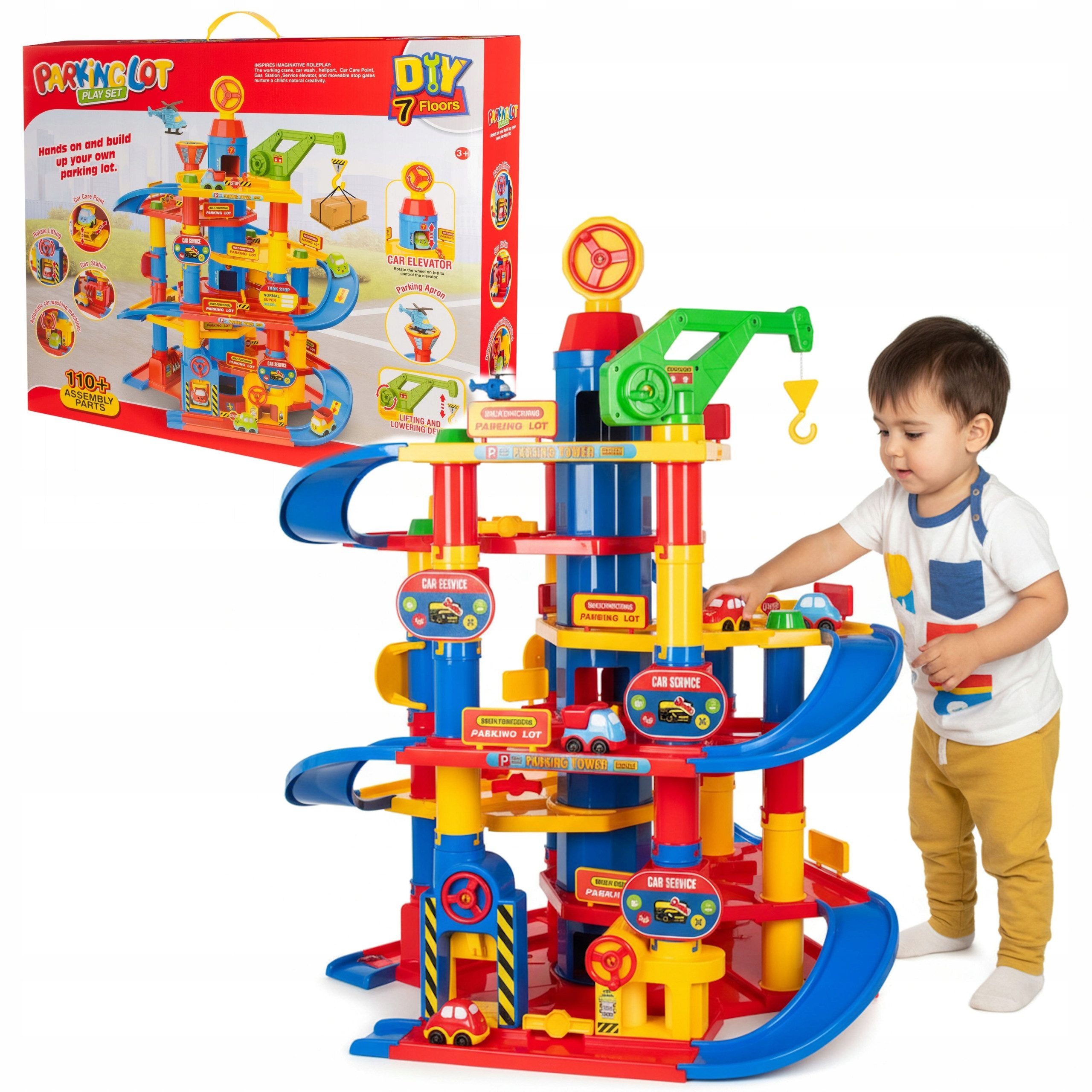 COIL Spiel-Parkgarage Autogarage, Parkhaus, Tower Garage, Parkgarage (110-t günstig online kaufen