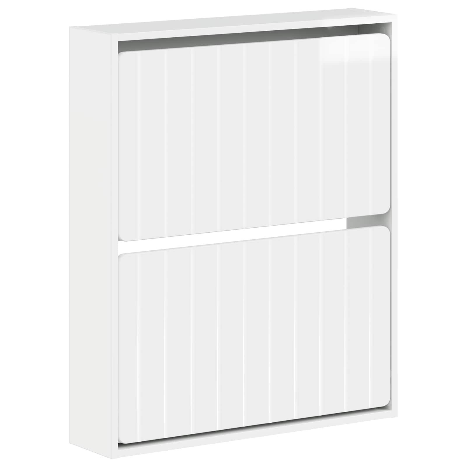 vidaXL Schuhregal Wandmontierter Schuhschrank ZWOLLE 71 x 17 x 86 cm