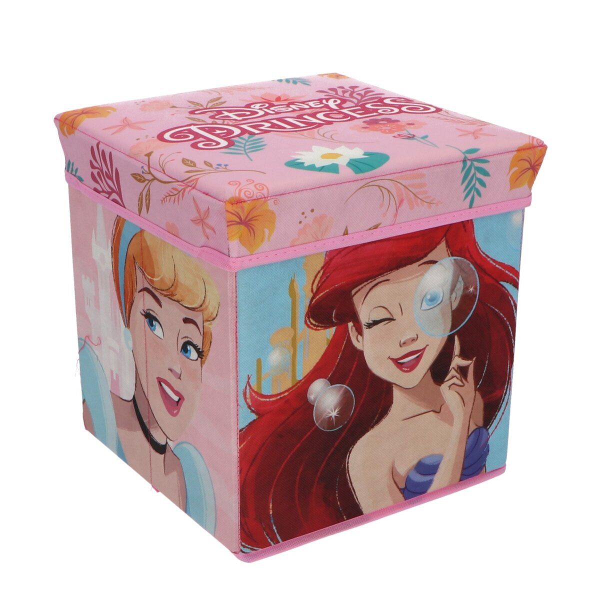Disney Aufbewahrungsbox Disney Princess Sitzbox 30x30x30 cm Aufbewahrung fü günstig online kaufen