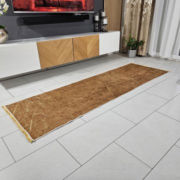 Läufer 3er Teppich Set Braun, Gardinen by Justyna, Saray hali, Wohnzimmerteppich, Kücheteppich, Flur