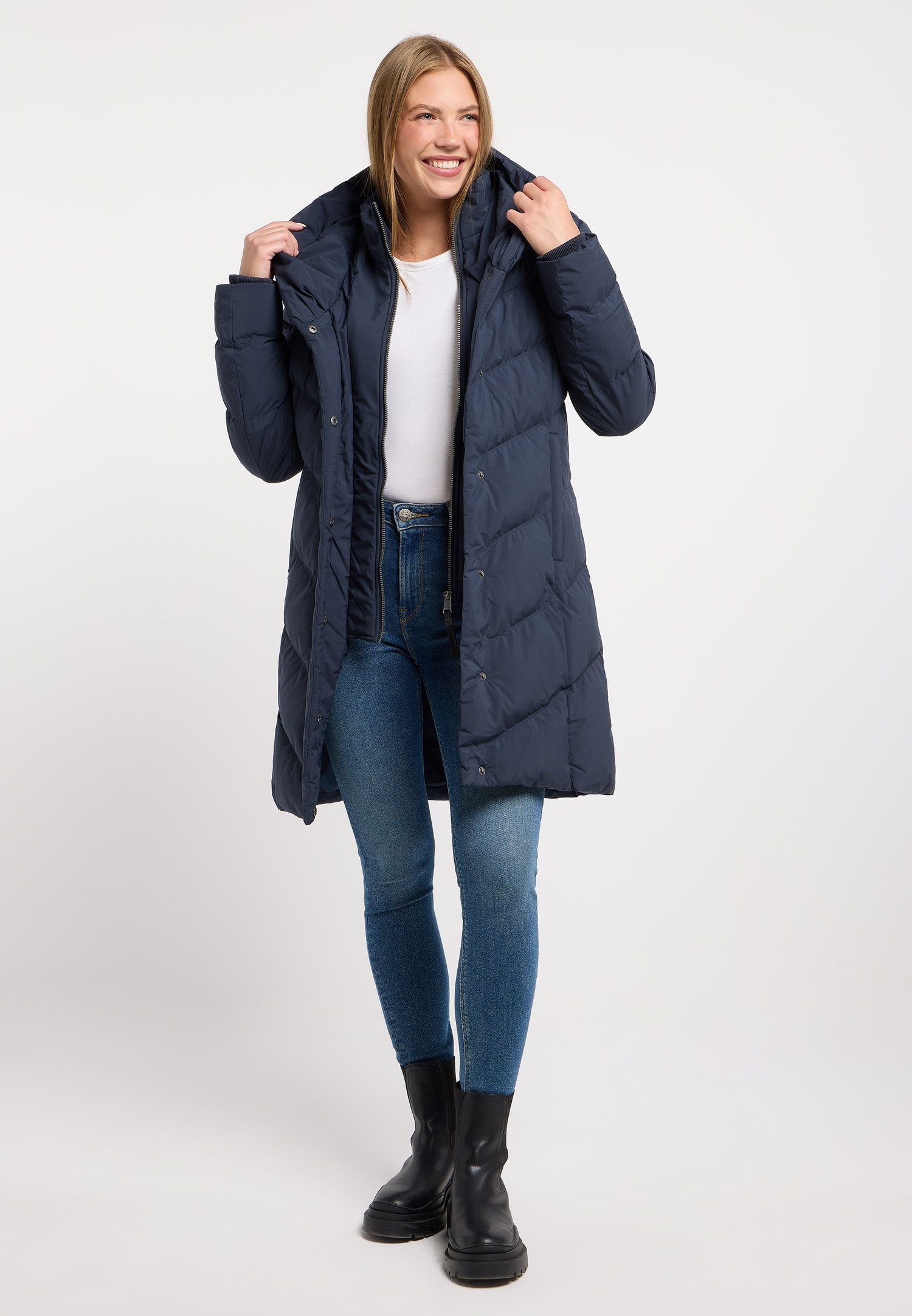 Ragwear Steppmantel NATALKA verdeckter Reißverschluss – Bild 5 von 5