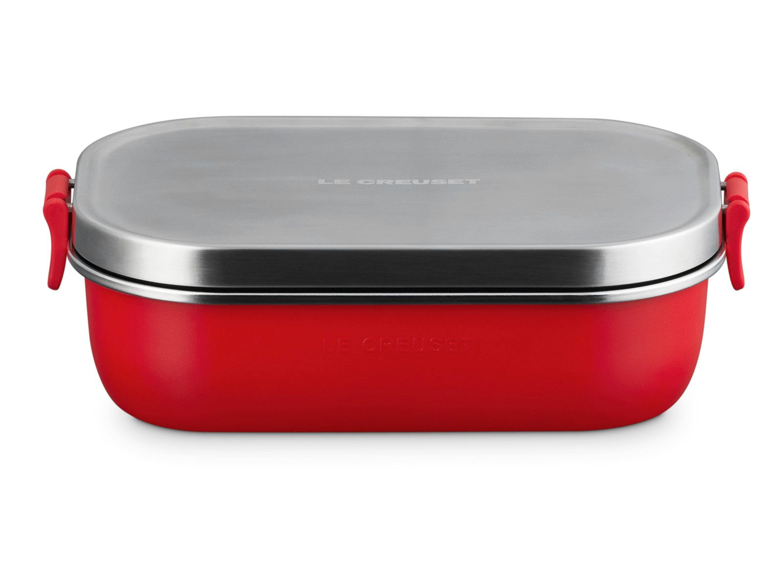 LE CREUSET Lunchbox On The Go Lunchbox kirschrot 900ml, Edelstahl
