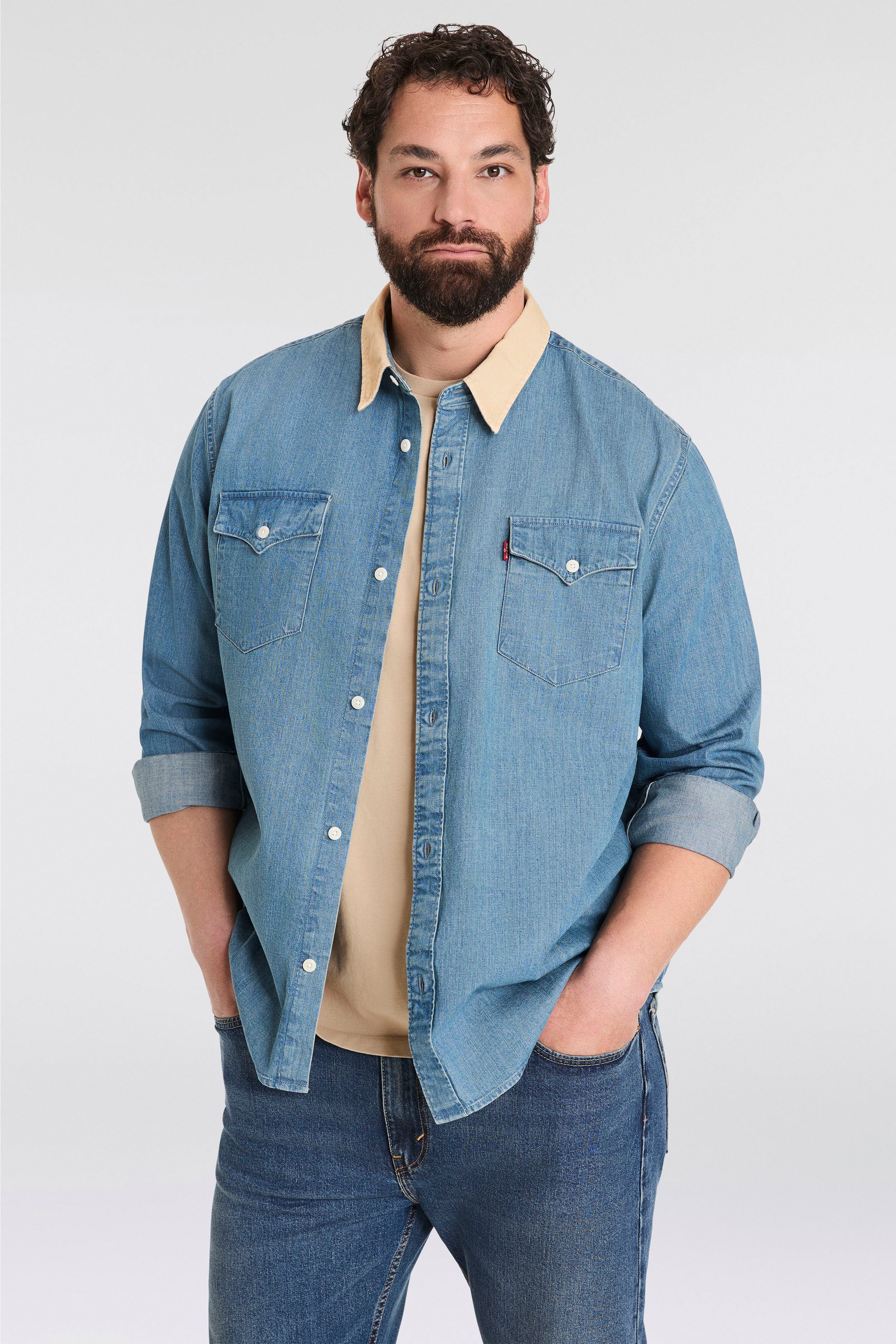 Levi's® Plus Jeanshemd BIG RELAXED FIT günstig online kaufen
